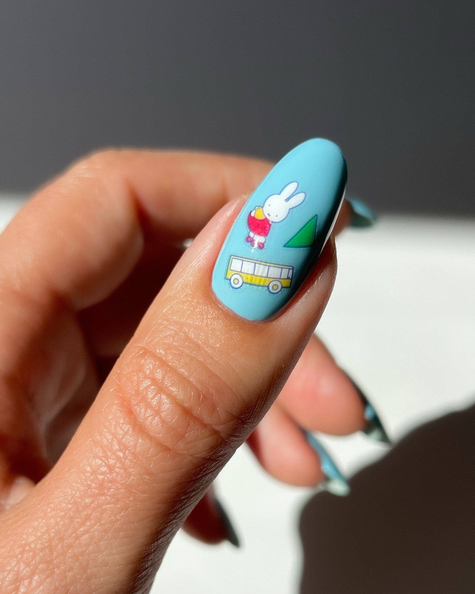 Nail Art Stickers: MIFFY AT SCHOOL - bubblegum market