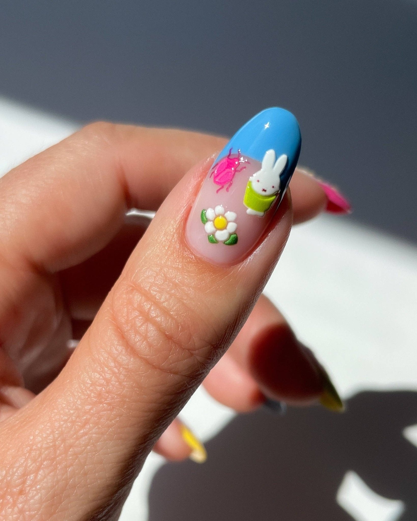 Nail Art Stickers: MIFFY IN THE MEADOW - bubblegum market