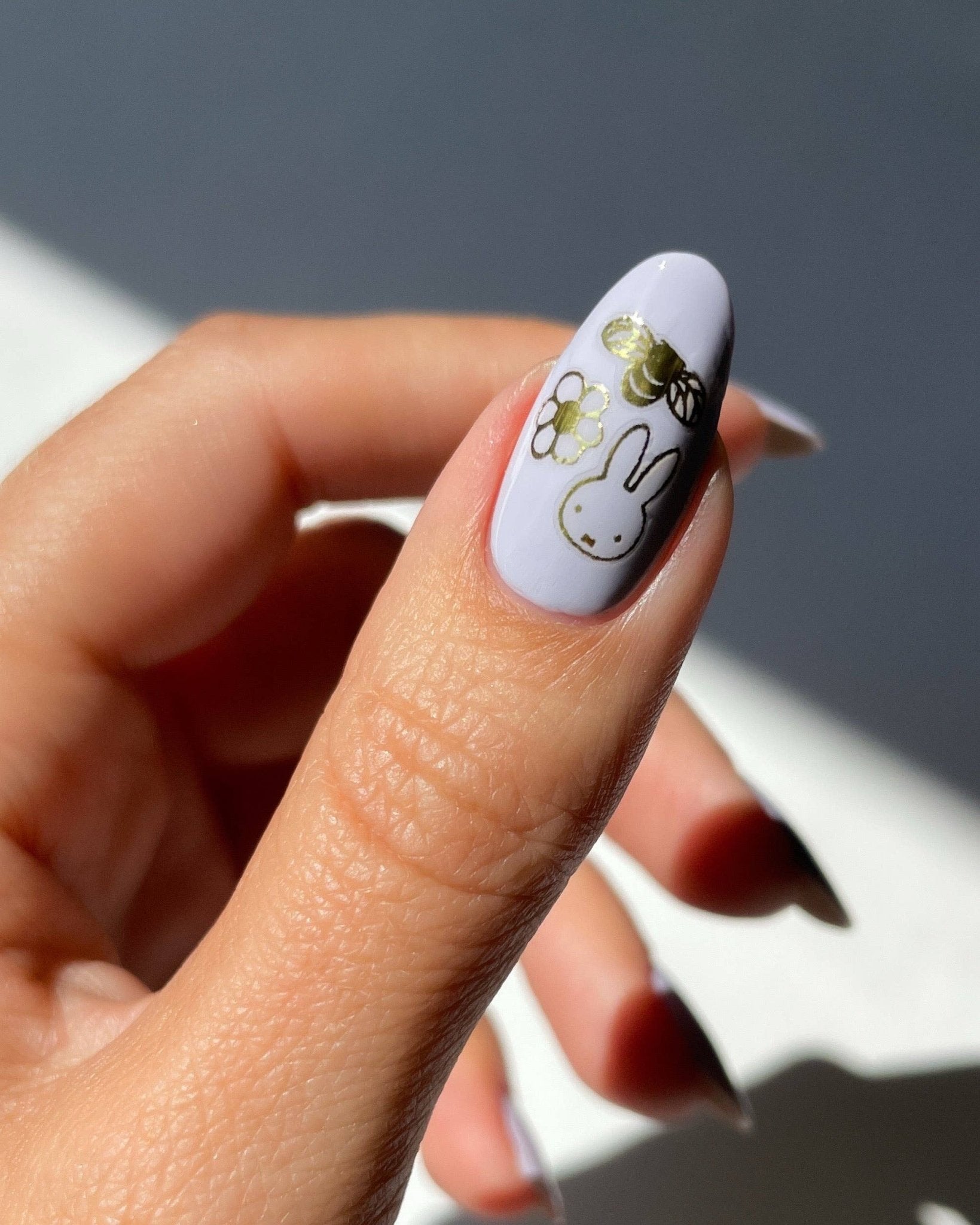 Nail Art Stickers: MIFFY IS GOLD - bubblegum market