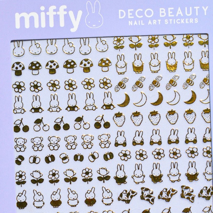 Nail Art Stickers: MIFFY IS GOLD - bubblegum market