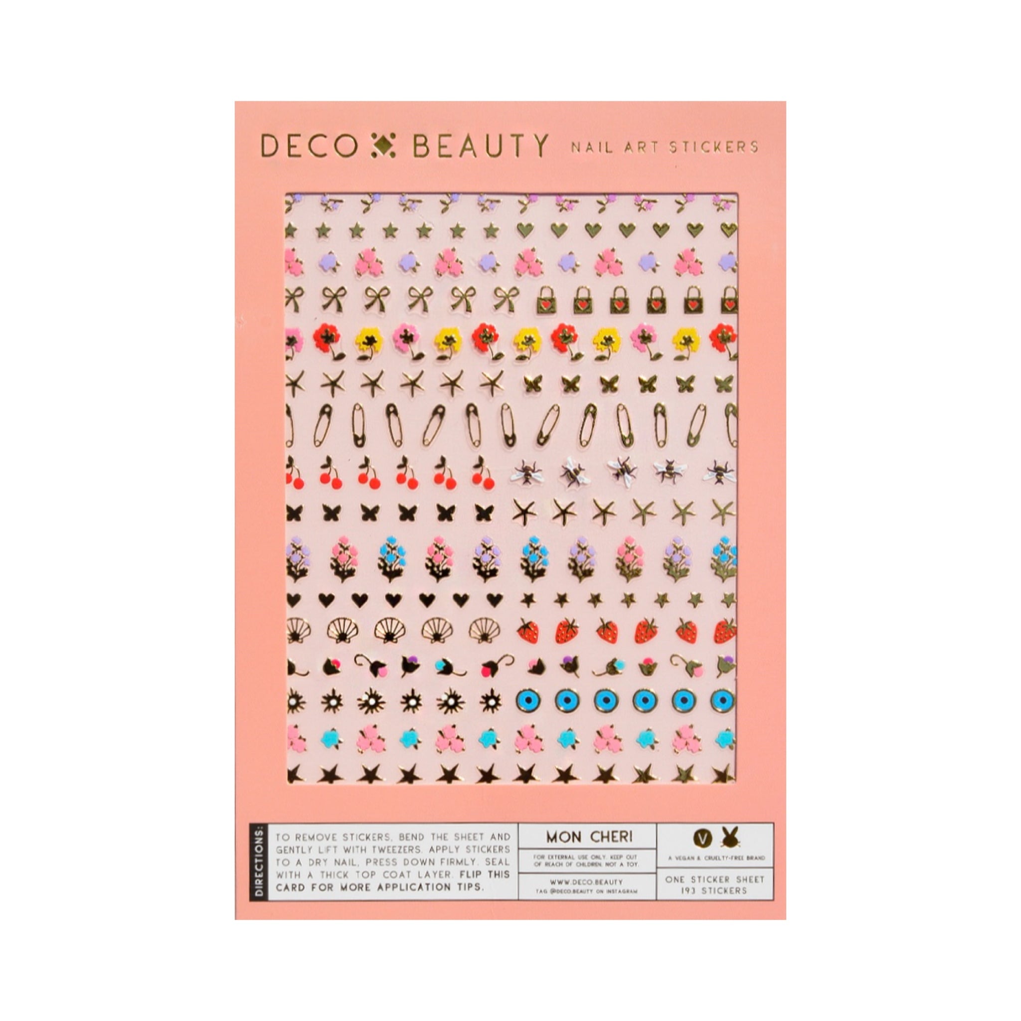 Nail Art Stickers: MON CHERI - bubblegum market