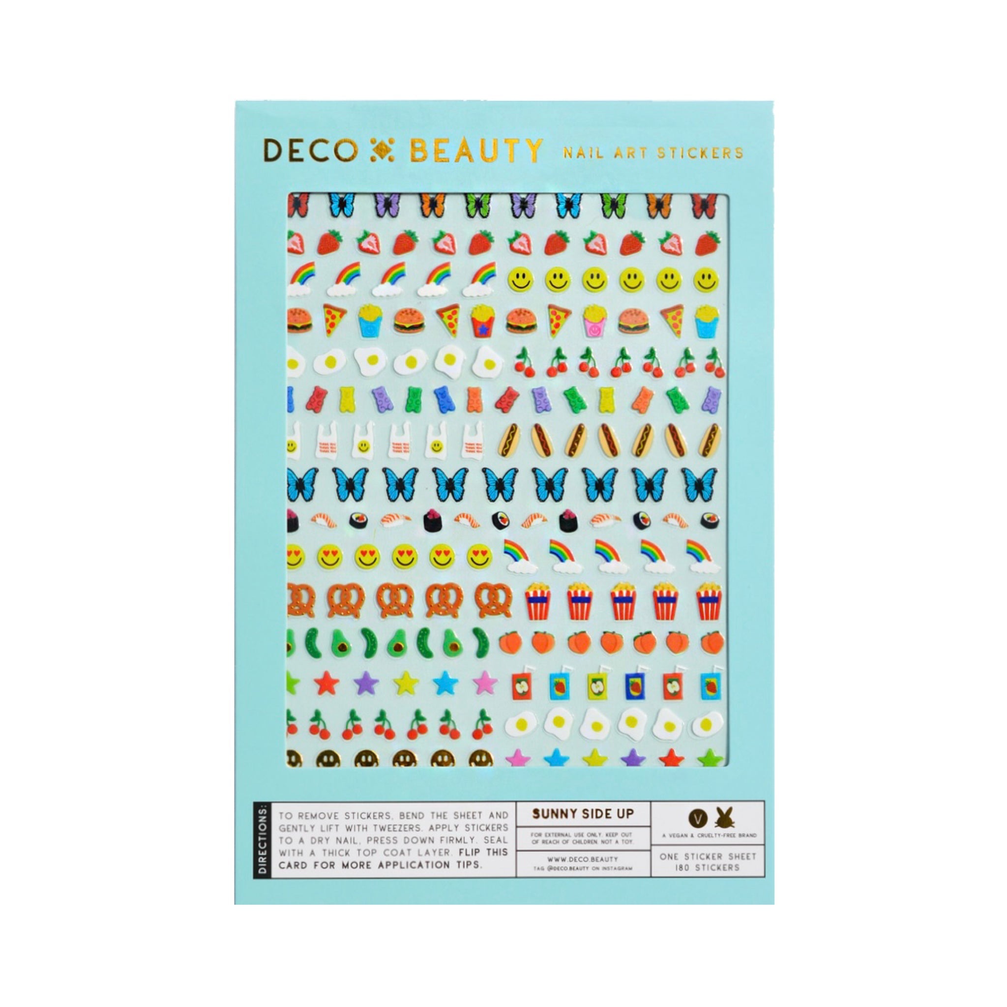 Nail Art Stickers: SUNNY SIDE UP - bubblegum market