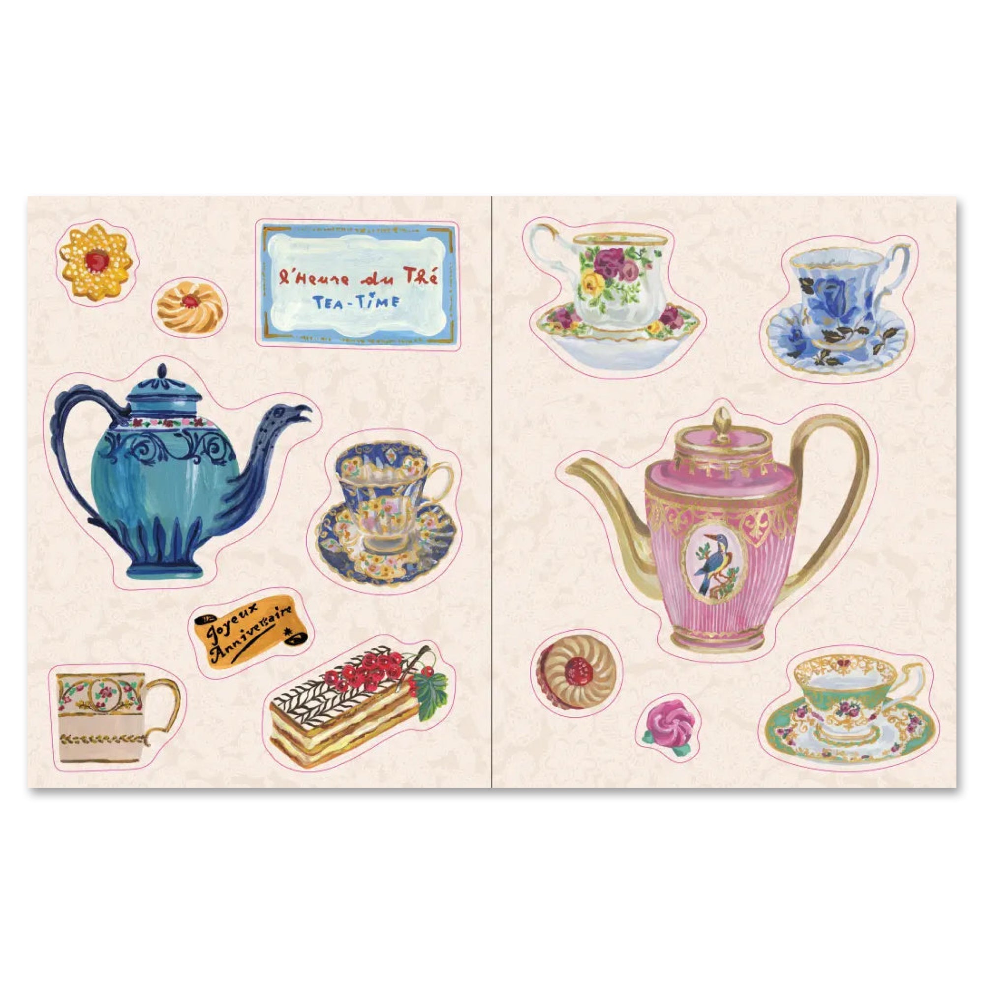 Nathalie Lété Sticker Book (Hardcover) - bubblegum market