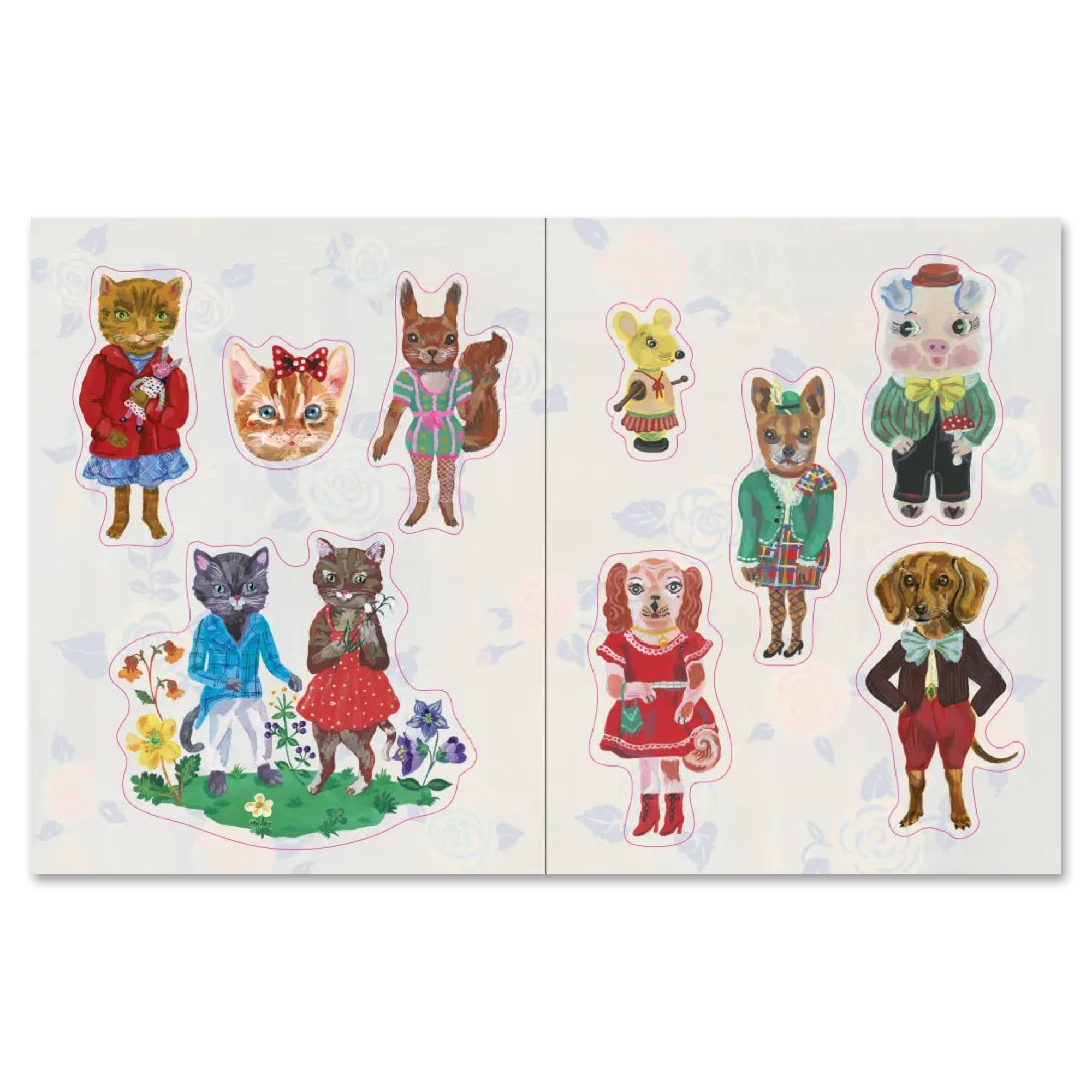 Nathalie Lété Sticker Book (Hardcover) - bubblegum market