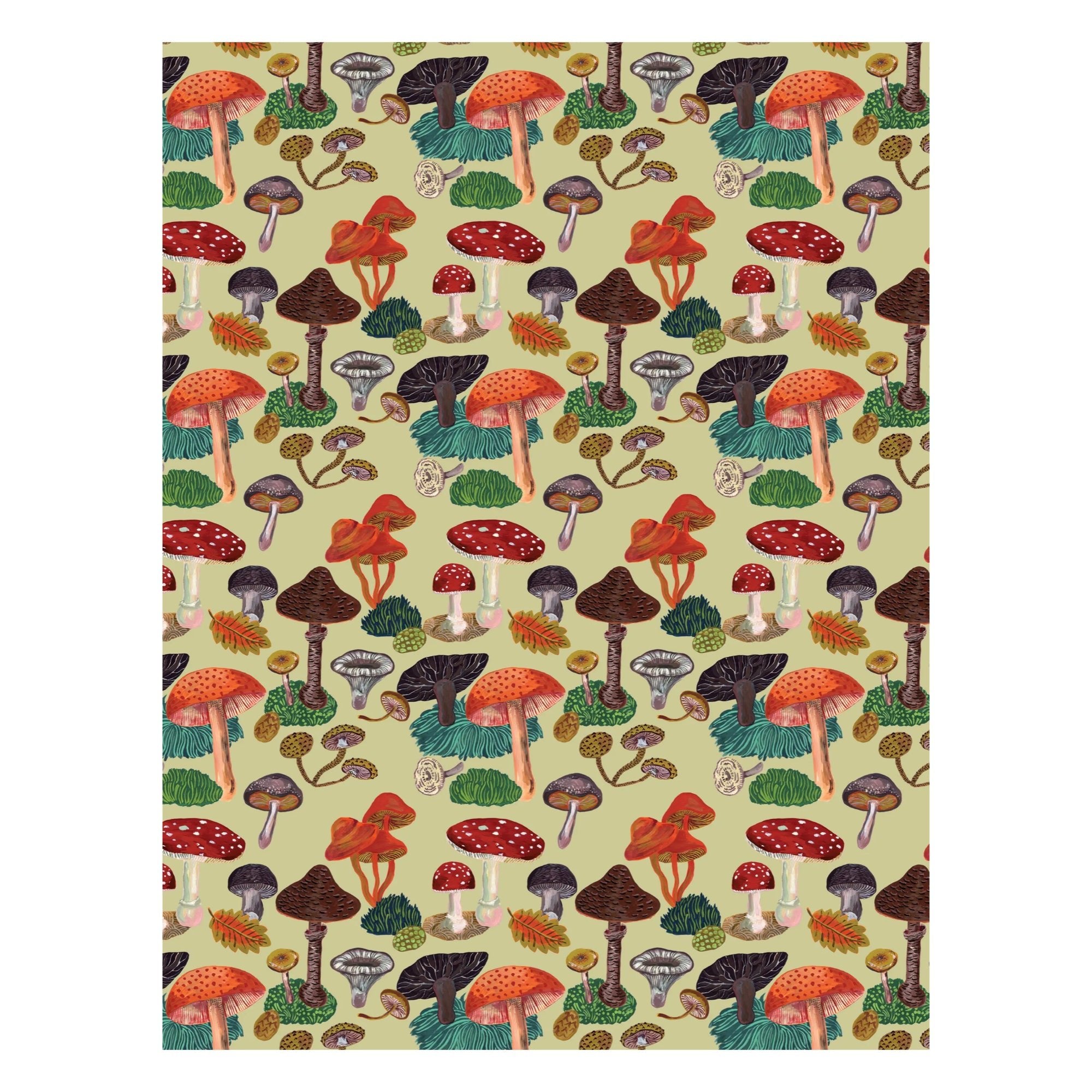 Nathalie Lété Wrapping Paper - bubblegum market