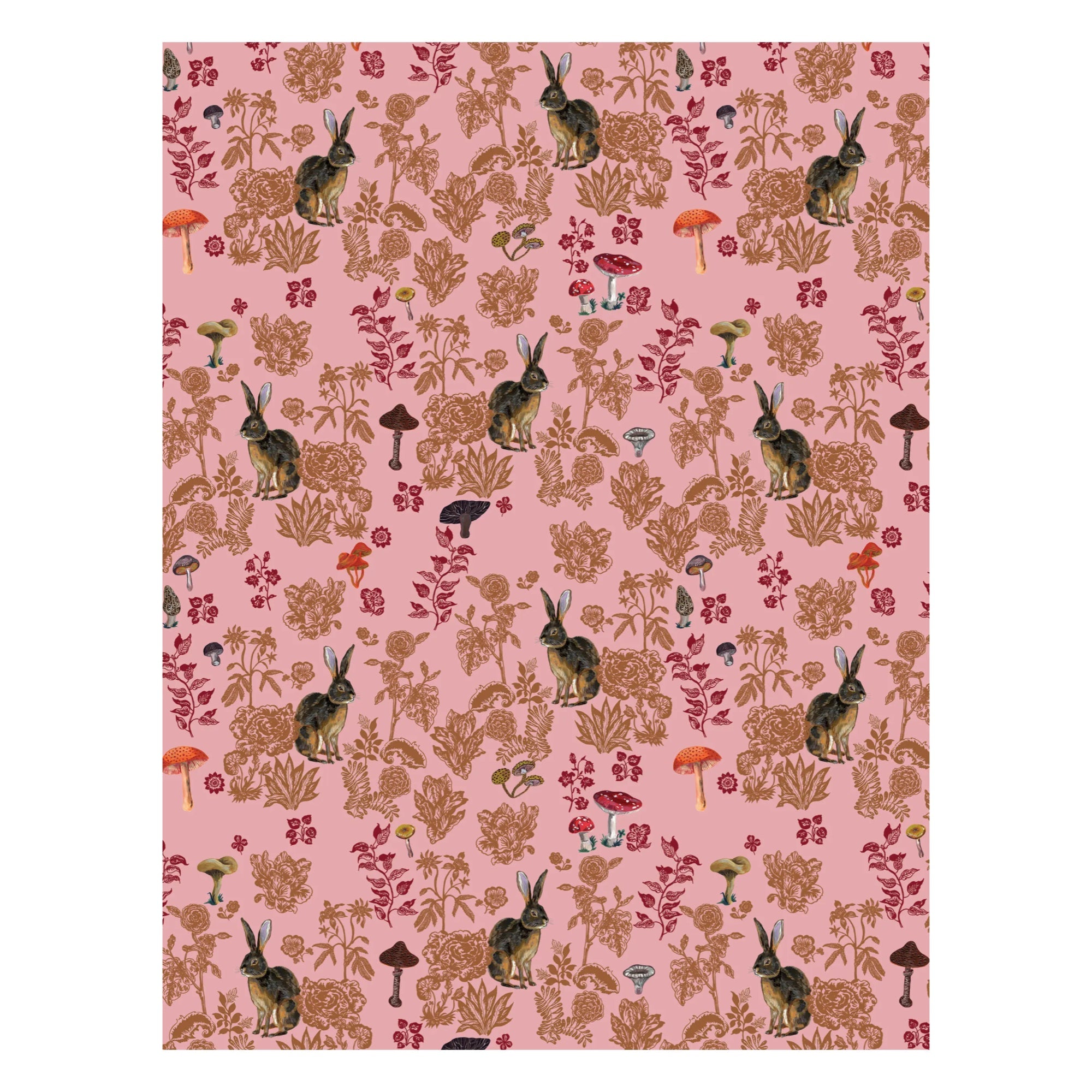 Nathalie Lété Wrapping Paper - bubblegum market