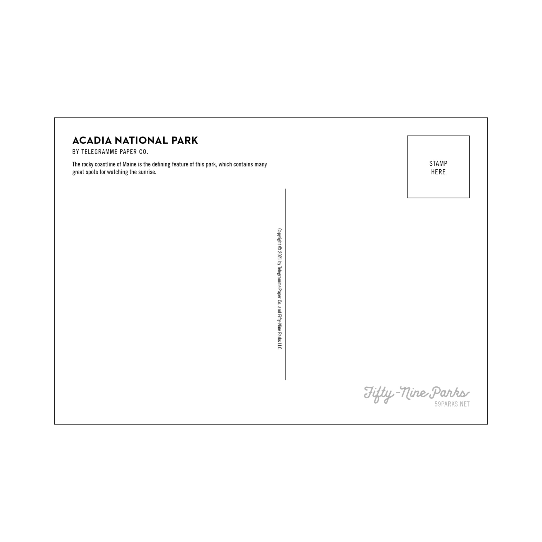 National Parks Postcards - bubblegum market