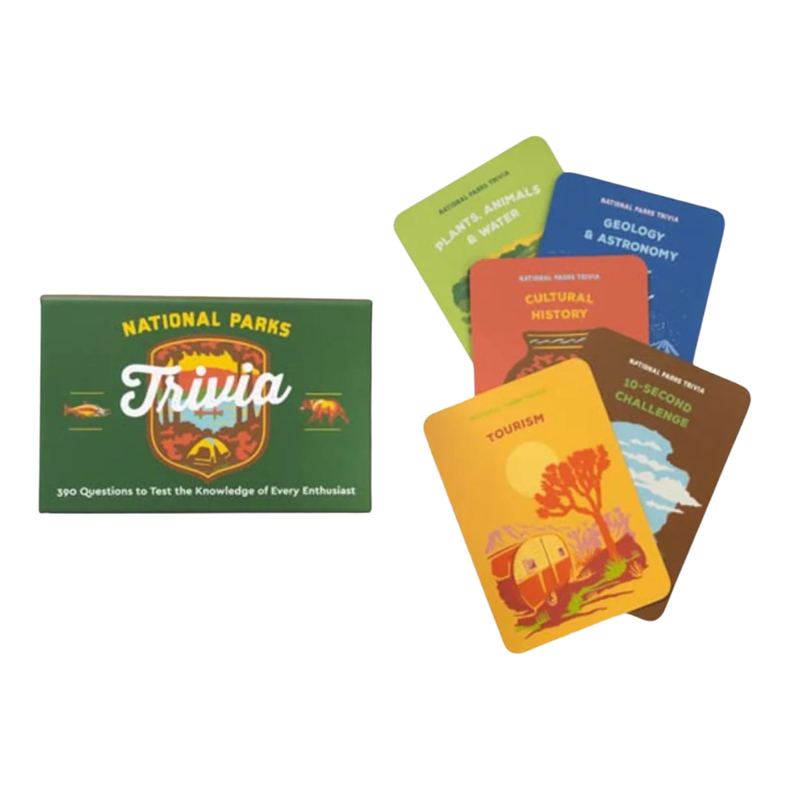 National Parks Trivia: A Card Game - bubblegum market