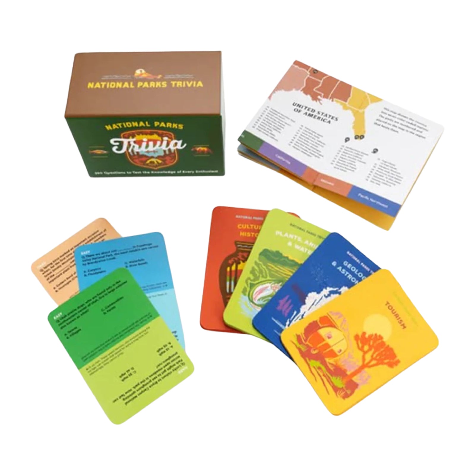 National Parks Trivia: A Card Game - bubblegum market