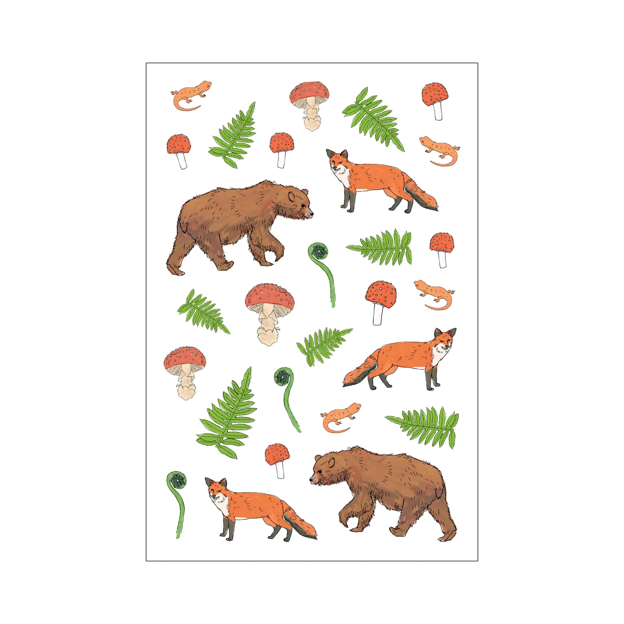 Nature Anatomy Sticker Book - bubblegum market