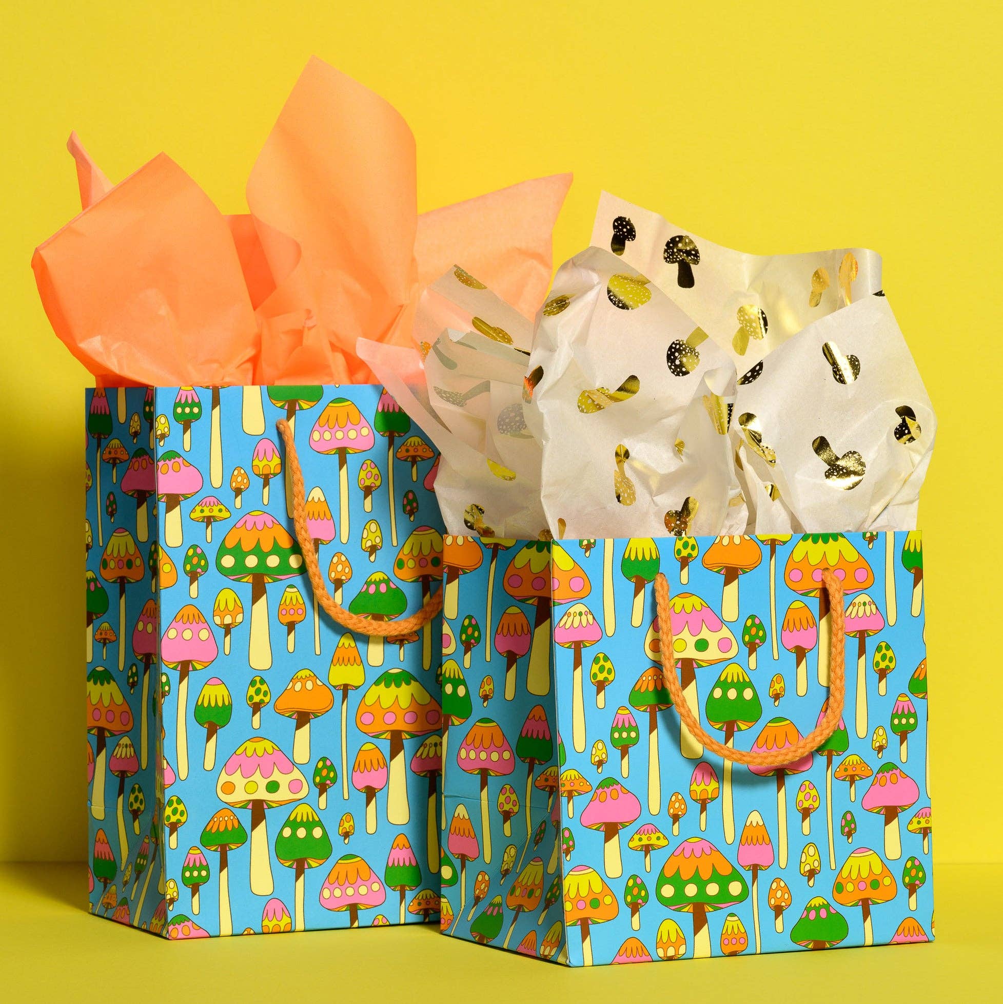 Neon Orange Tissue Paper - bubblegum market