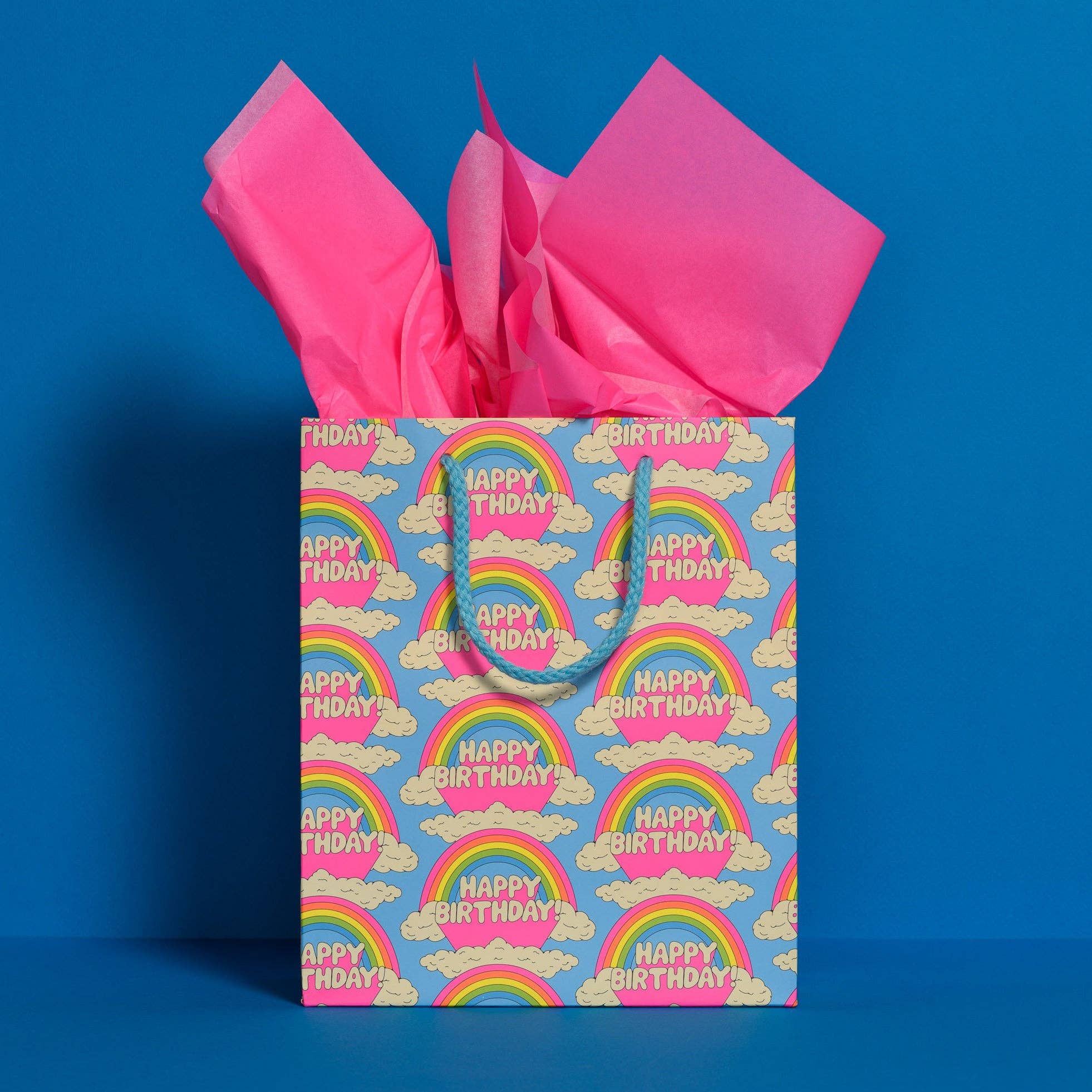 Neon Pink Tissue Paper - bubblegum market