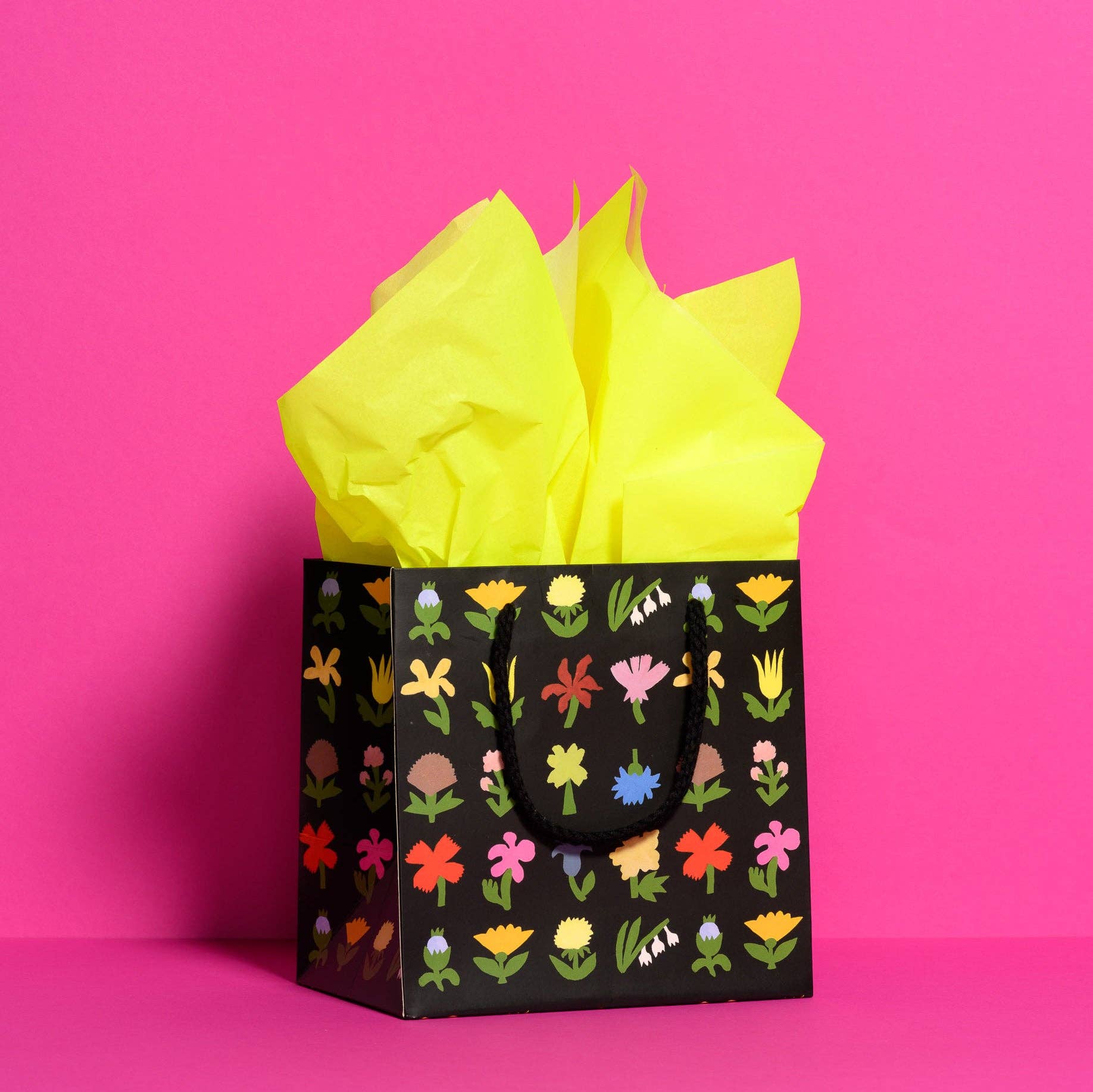 Neon Yellow Tissue Paper - bubblegum market