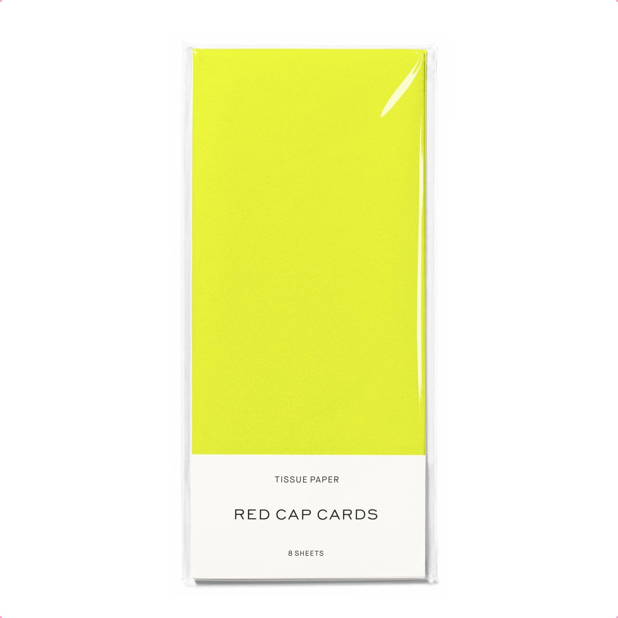 Neon Yellow Tissue Paper - bubblegum market