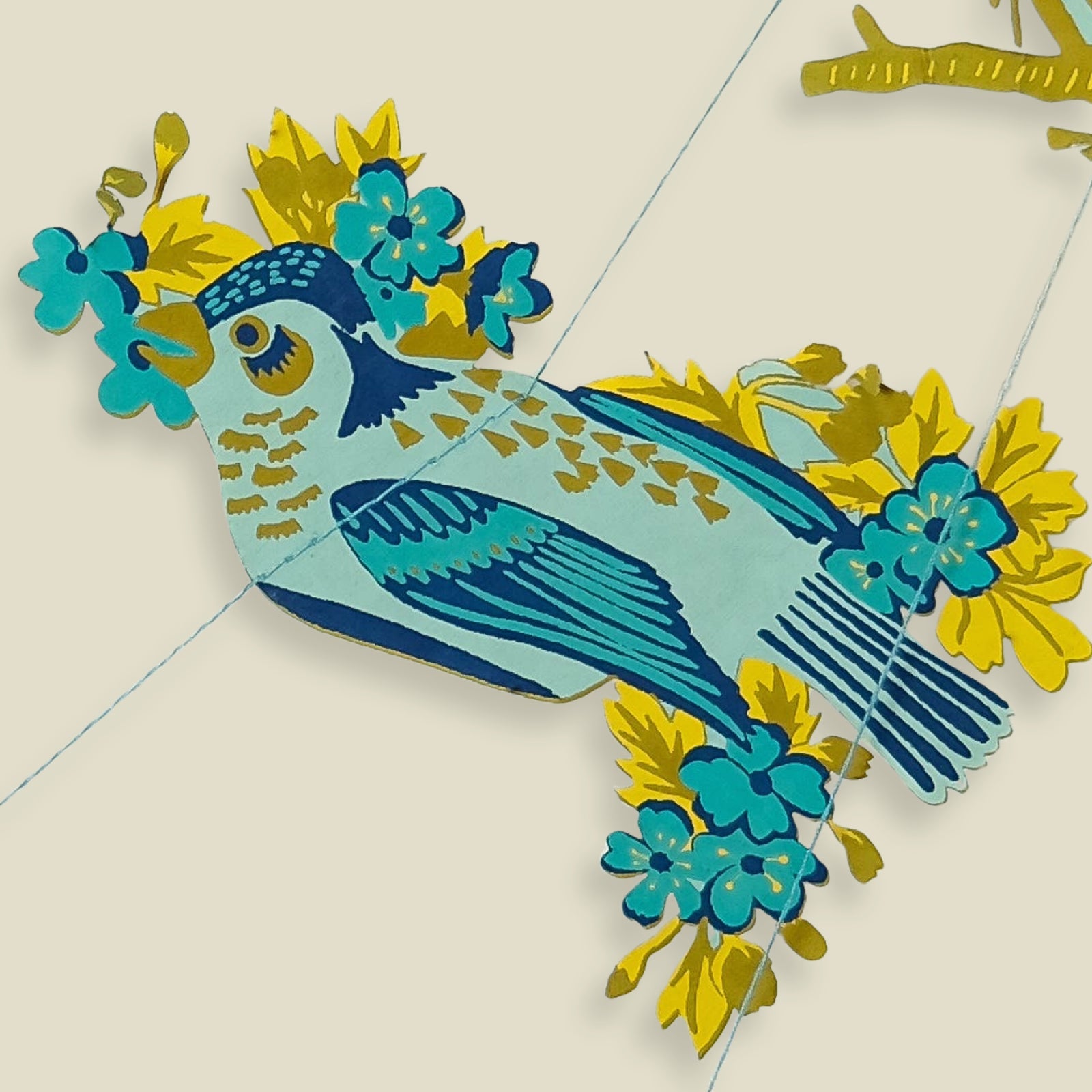 Nests Sewn Garland - bubblegum market