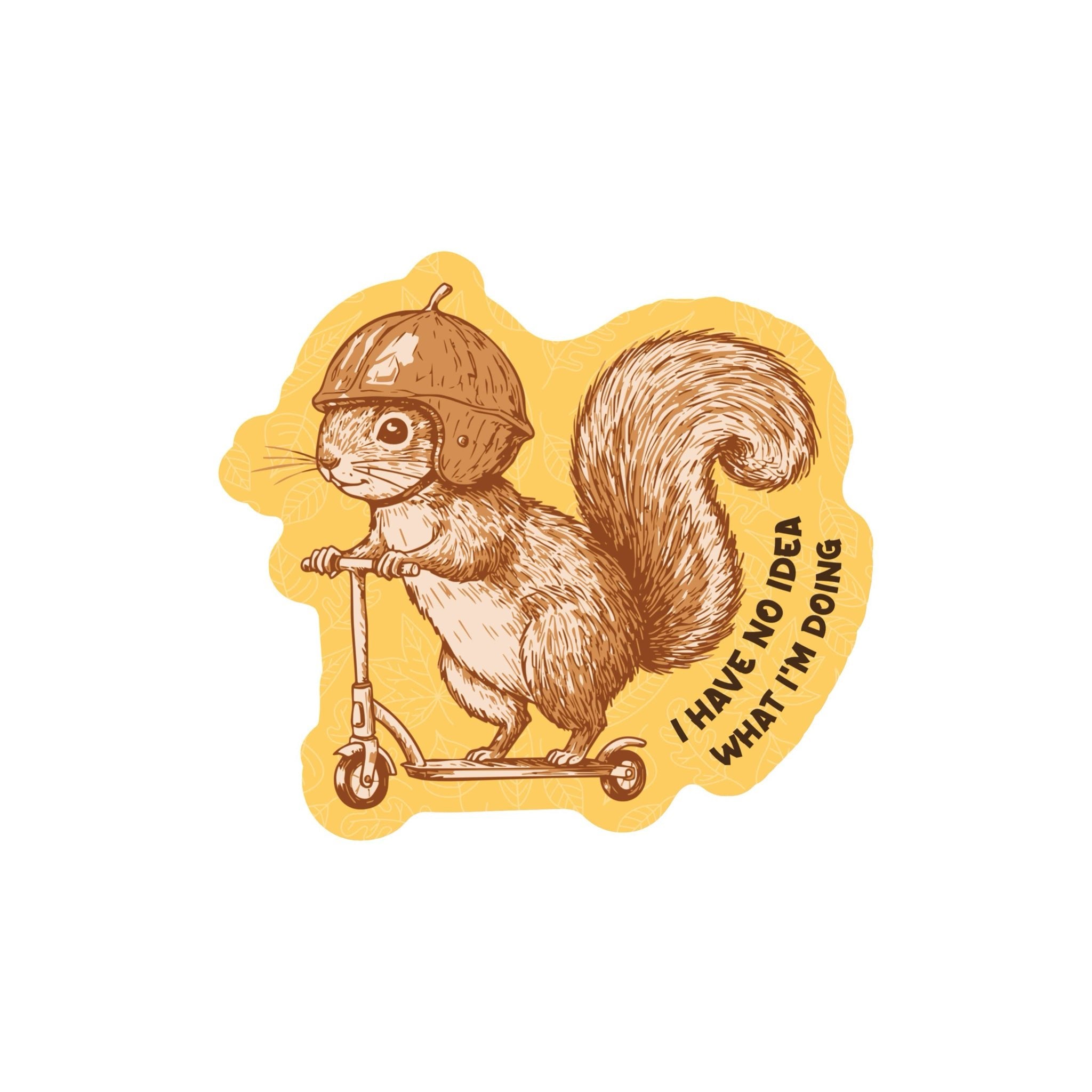 NO IDEA SQUIRREL Vinyl Sticker - bubblegum market
