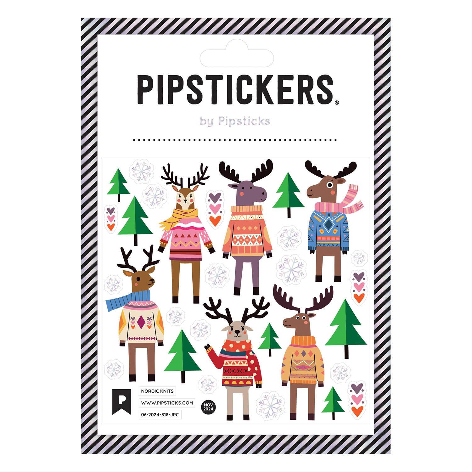 Nordic Knits Stickers - bubblegum market