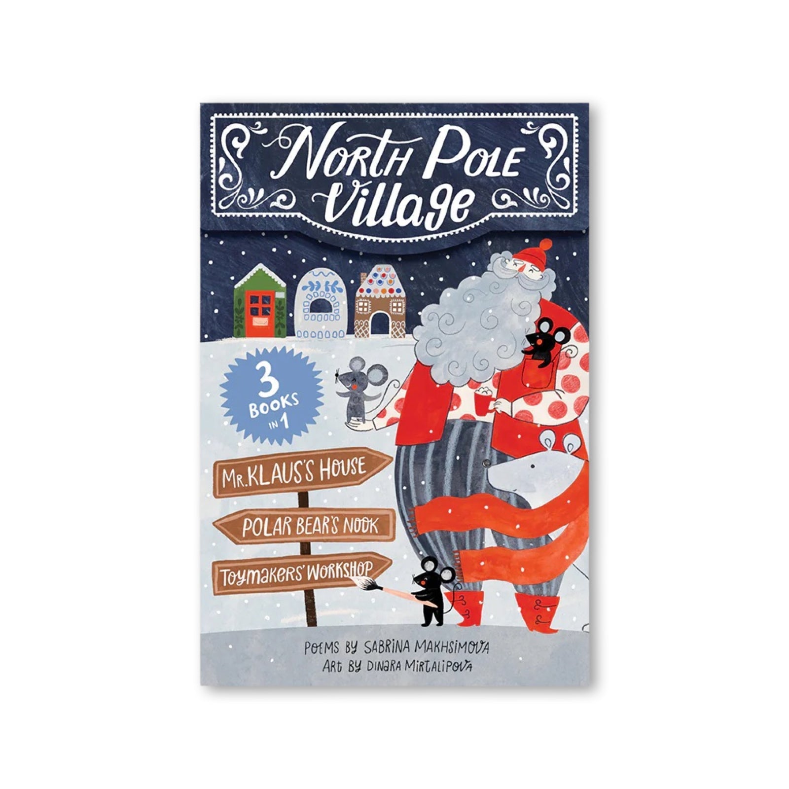 North Pole Village Board Book Set - bubblegum market