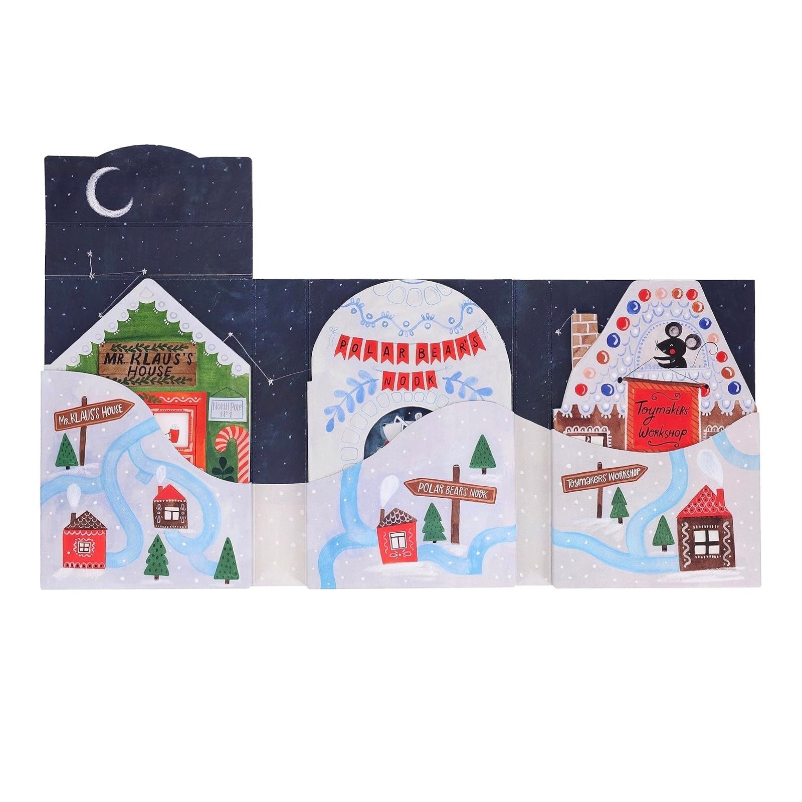 North Pole Village Board Book Set - bubblegum market