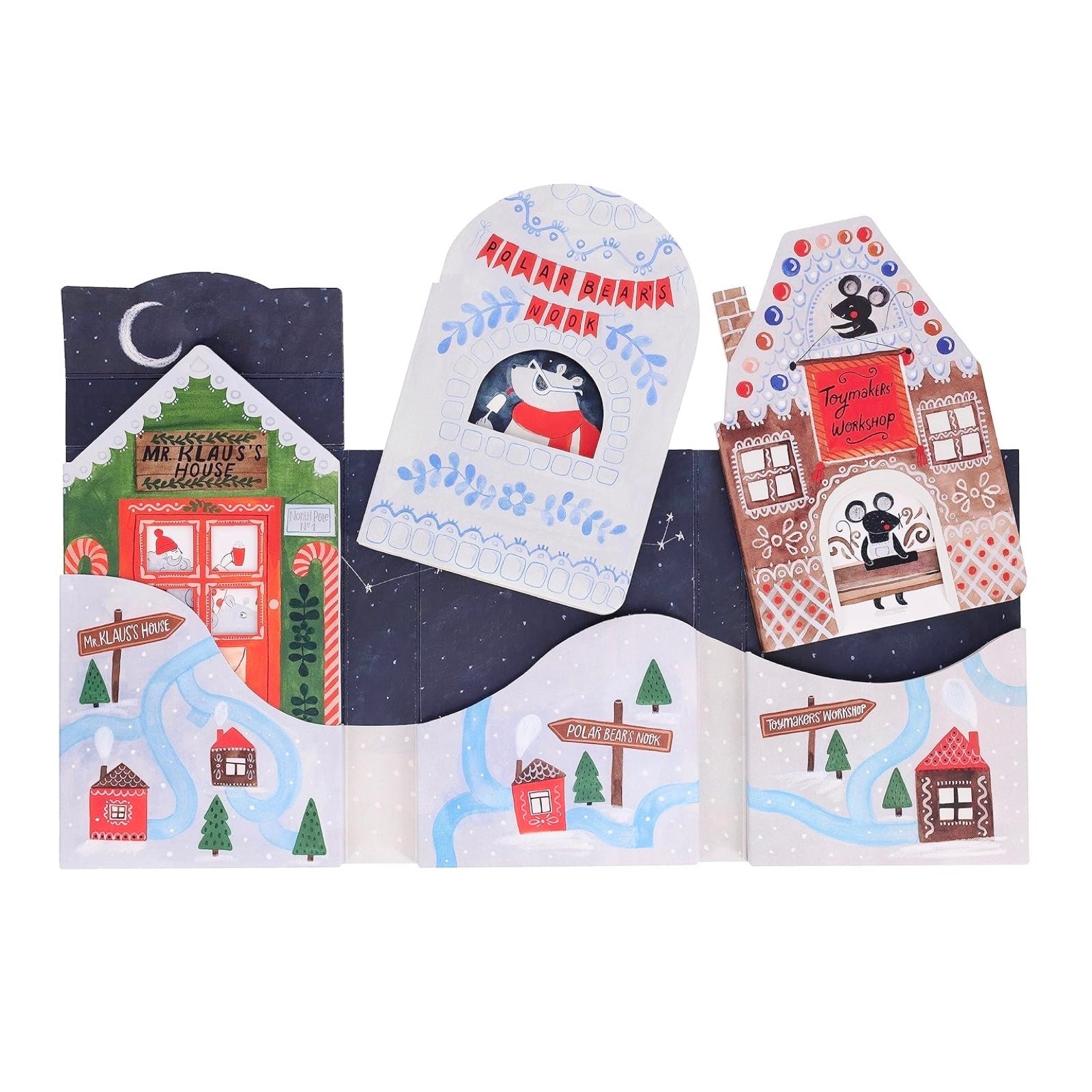 North Pole Village Board Book Set - bubblegum market