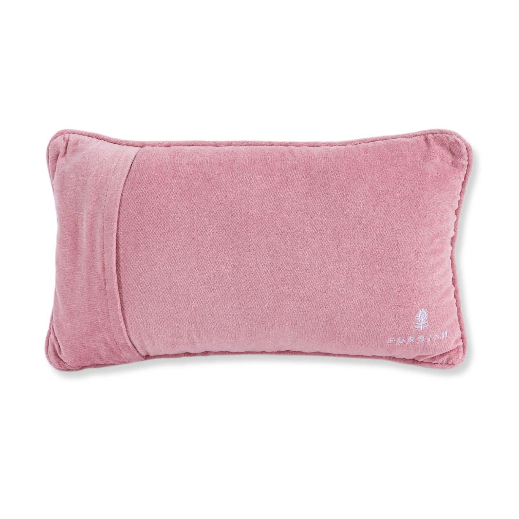 NOT NEEDY Needlepoint Pillow - bubblegum market
