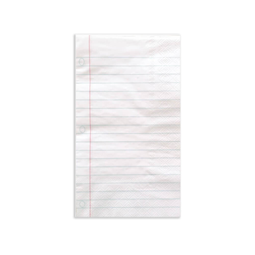 notebook-paper-napkins-kailo-chic-back-to-school-teacher-party