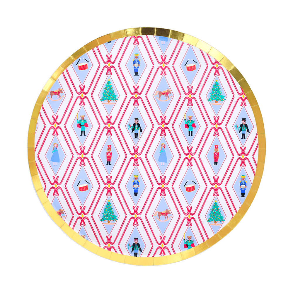 Nutcracker Dinner Plates 10" - bubblegum market