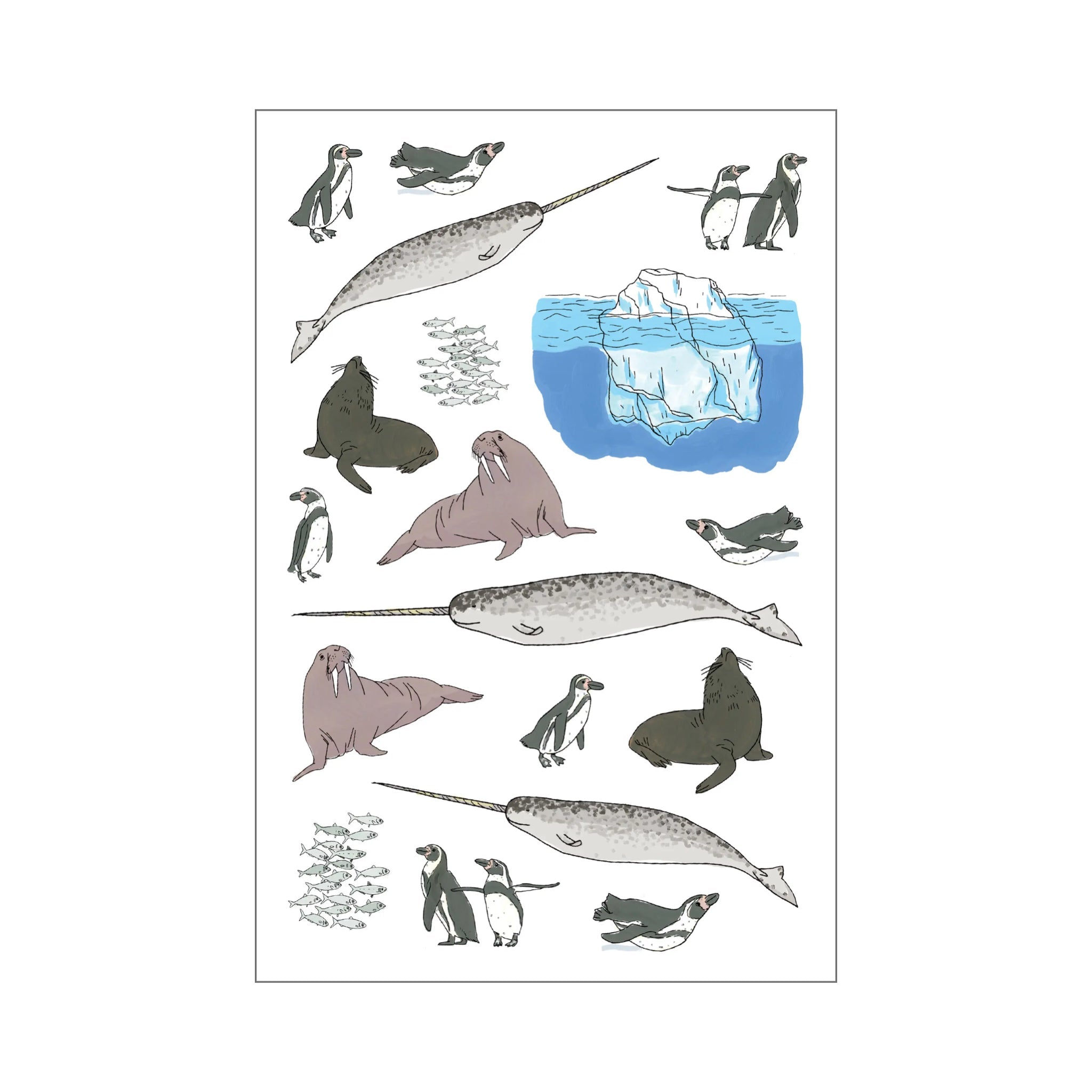 Ocean Anatomy Sticker Book - bubblegum market