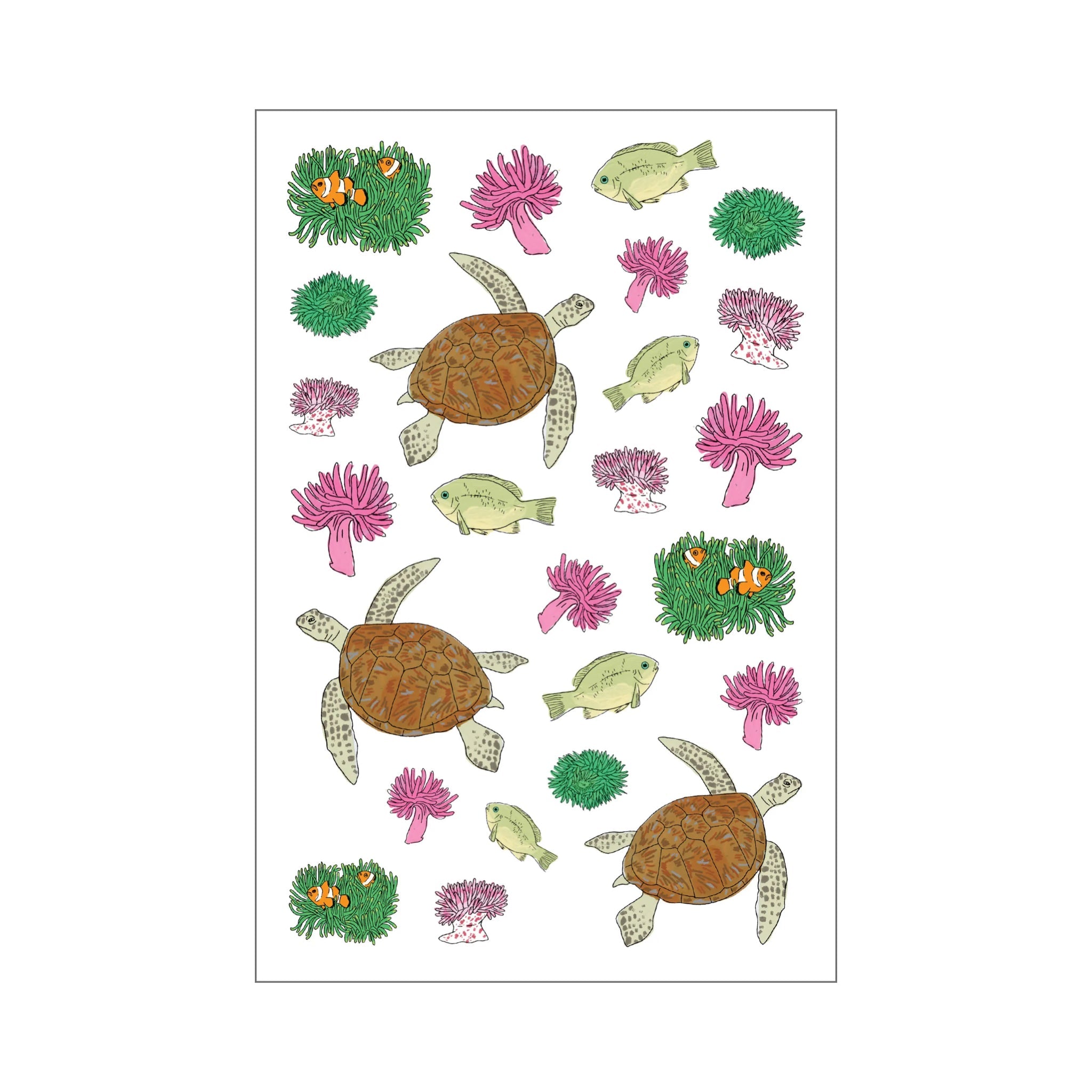 Ocean Anatomy Sticker Book - bubblegum market