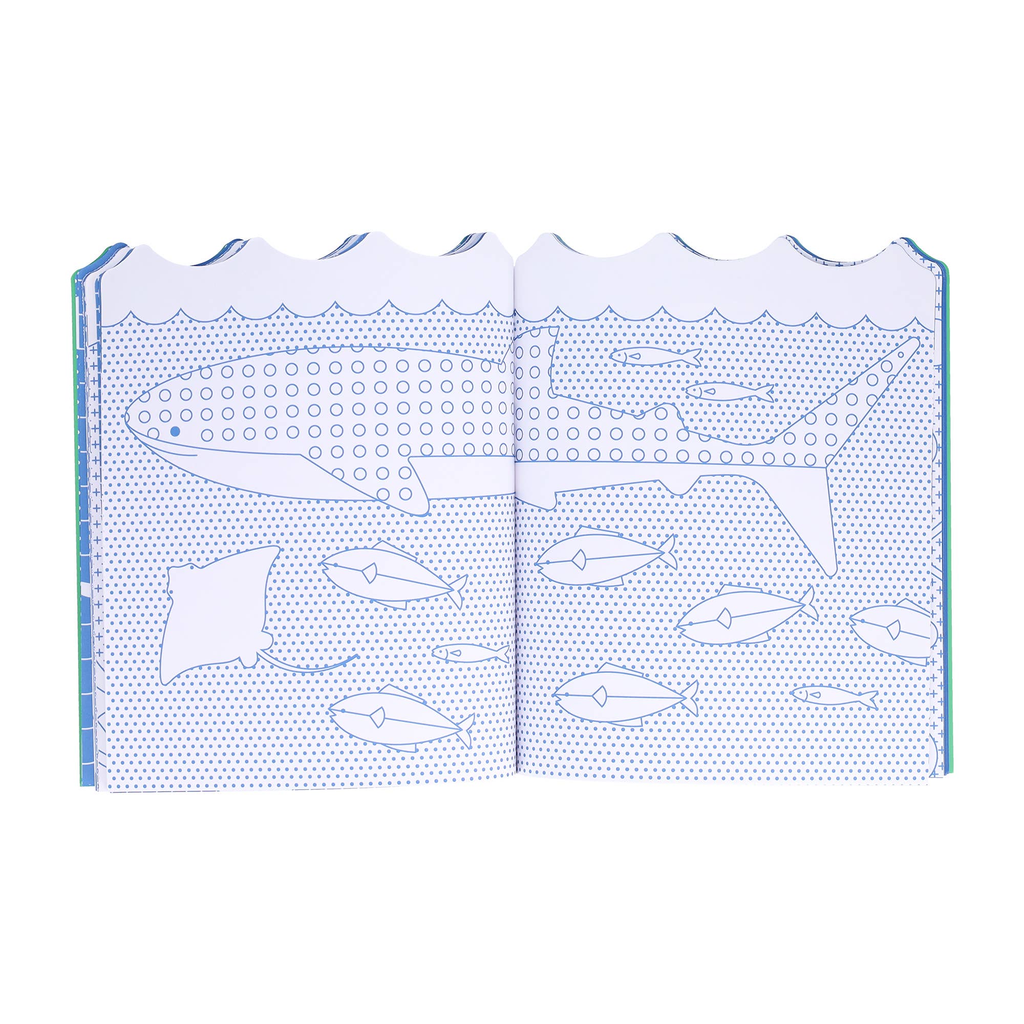 Ocean Coloring Book + Stickers - bubblegum market