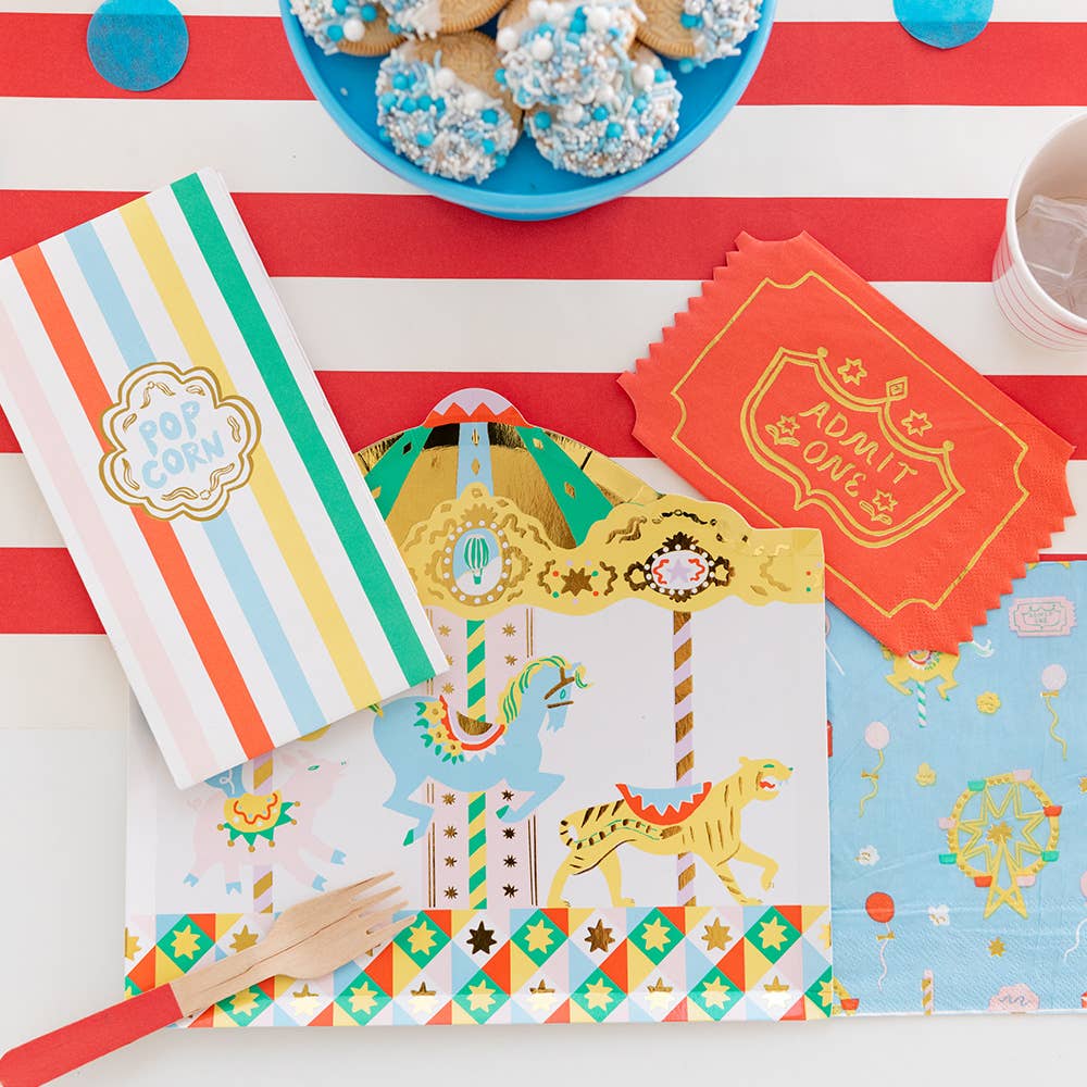 Off to the Fair Favor / Treat Bags - bubblegum market