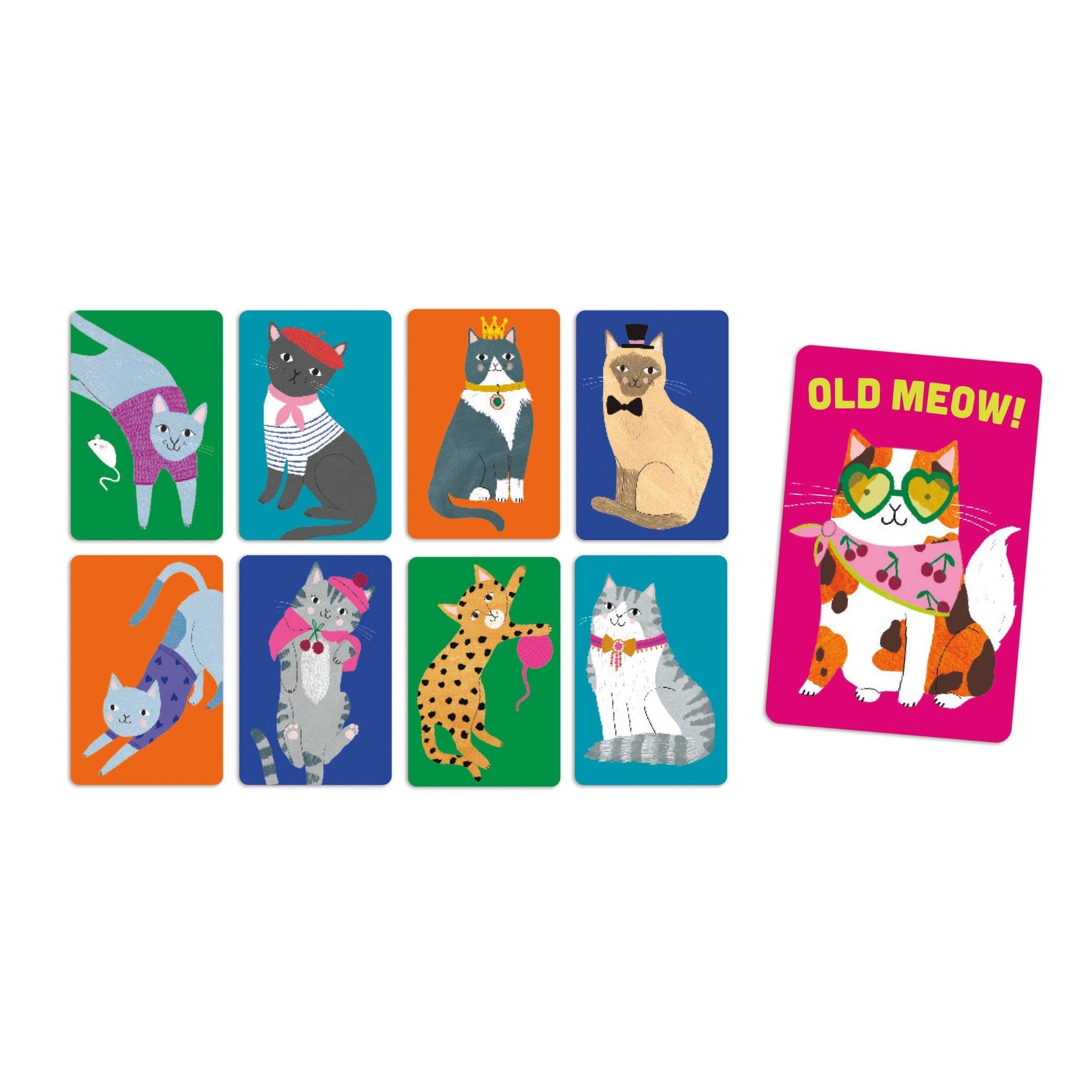 Old Meow! Card Game - bubblegum market