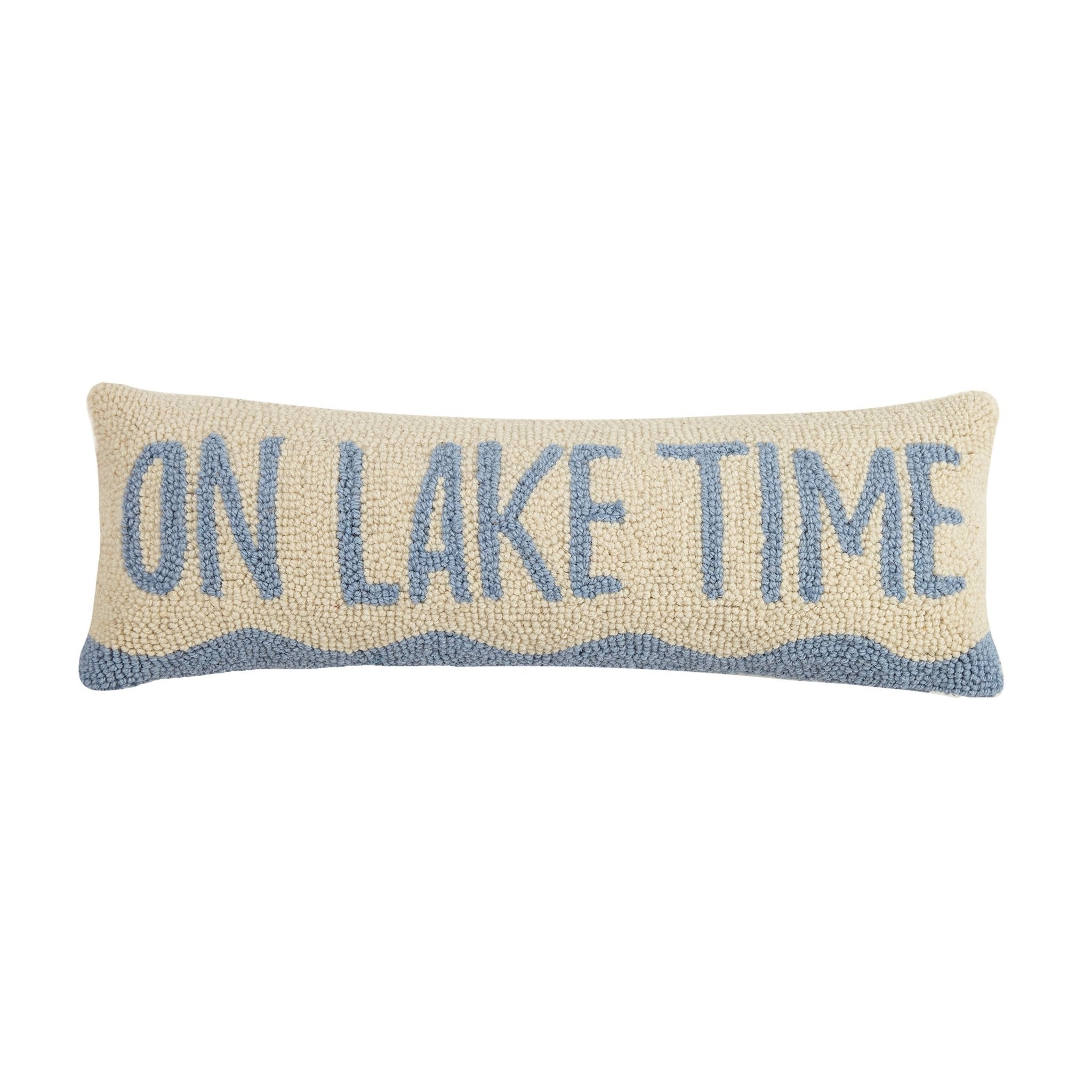 On Lake Time Hook Pillow - bubblegum market