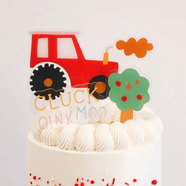 ON THE FARM Acrylic Cake Toppers - bubblegum market