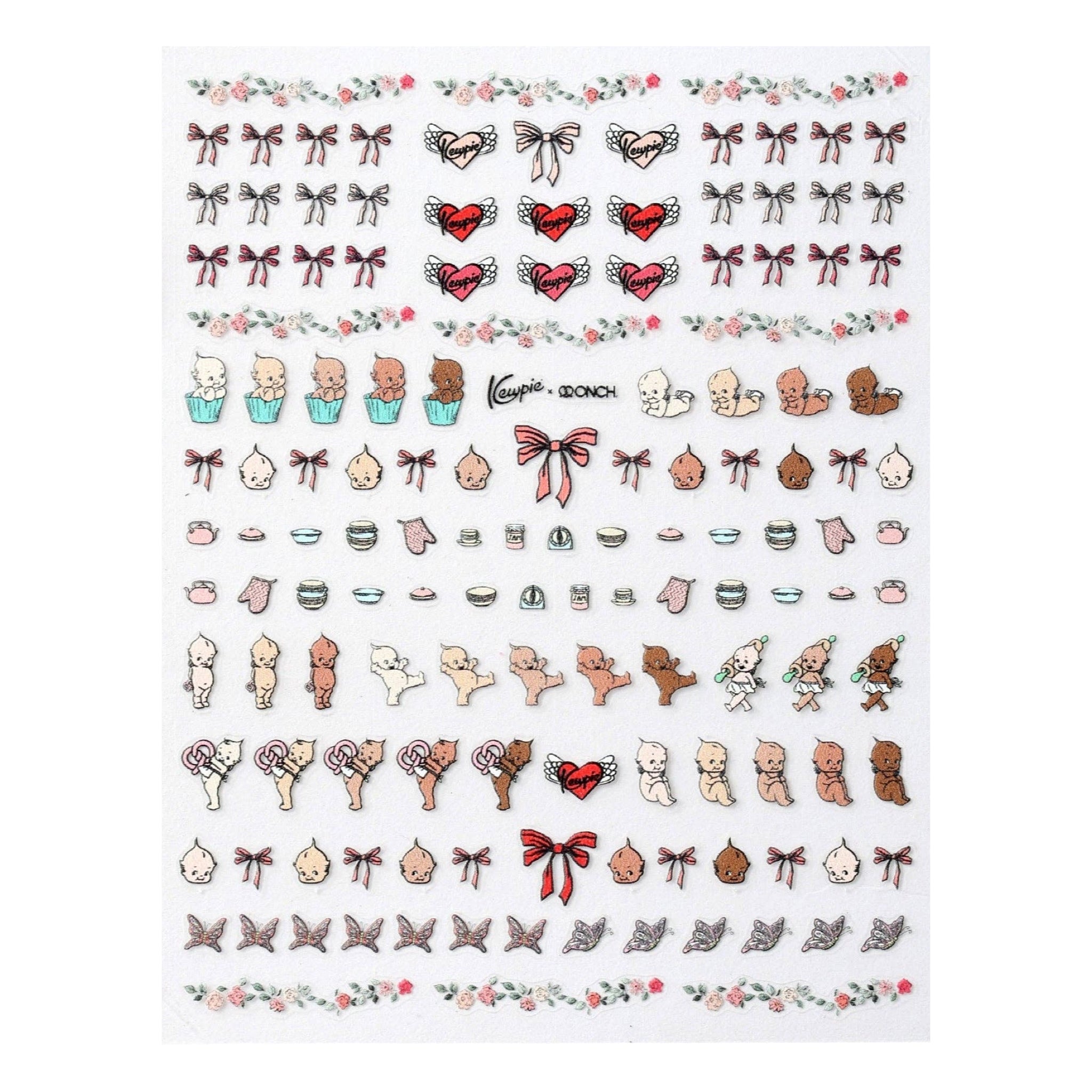 Onch x Kewpie Nail Stickers - bubblegum market