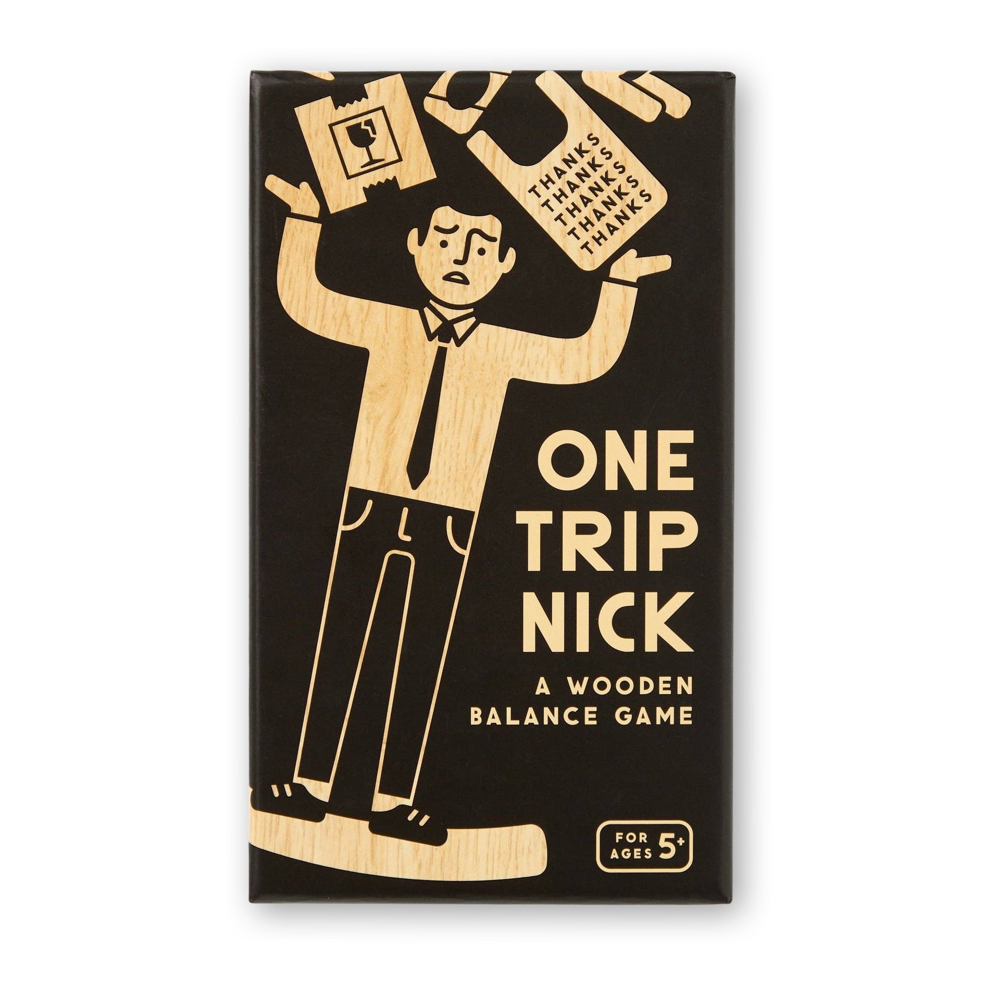 One Trip Nick Wooden Balance Game - bubblegum market