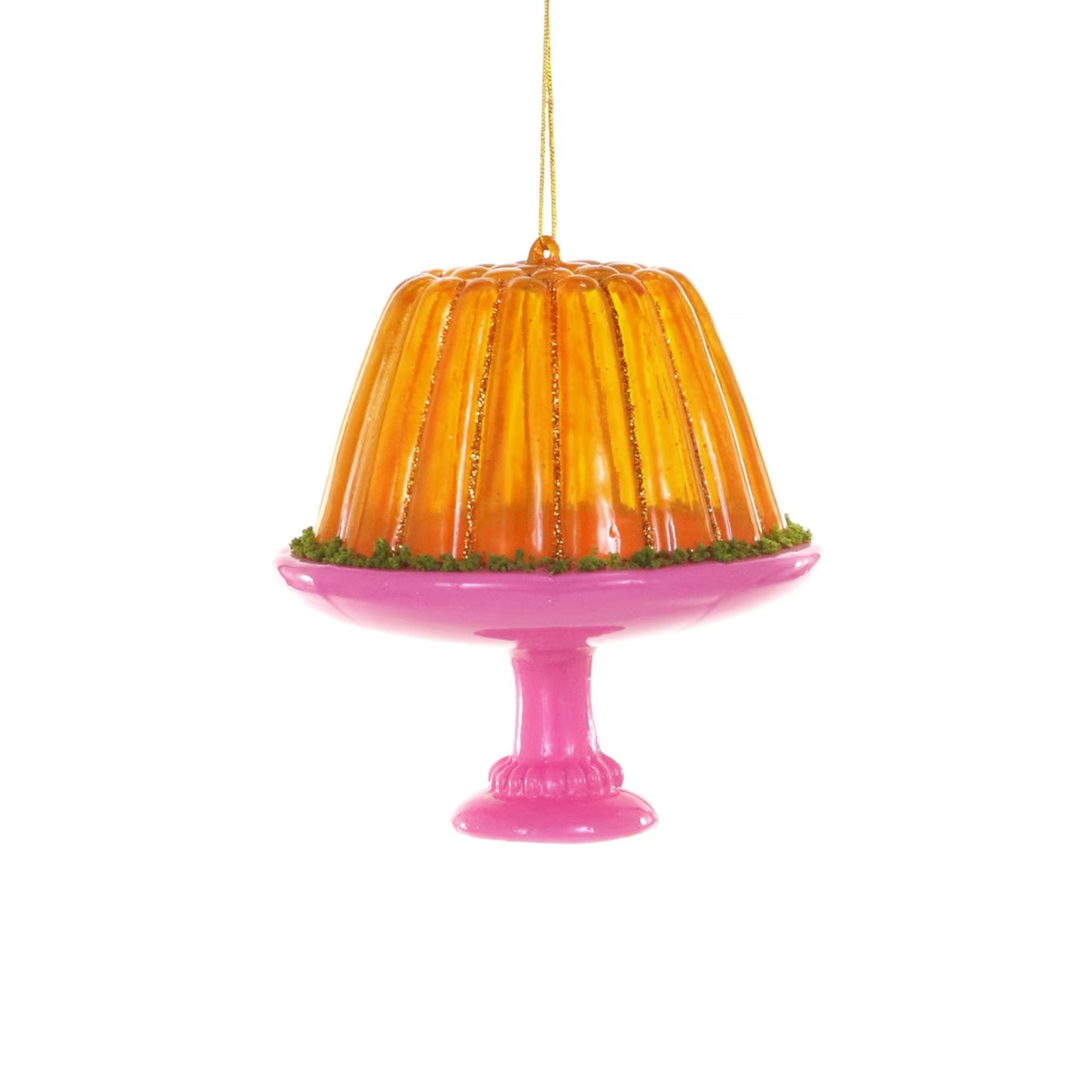Orange Jello Mold Ornament 4.25" - bubblegum market