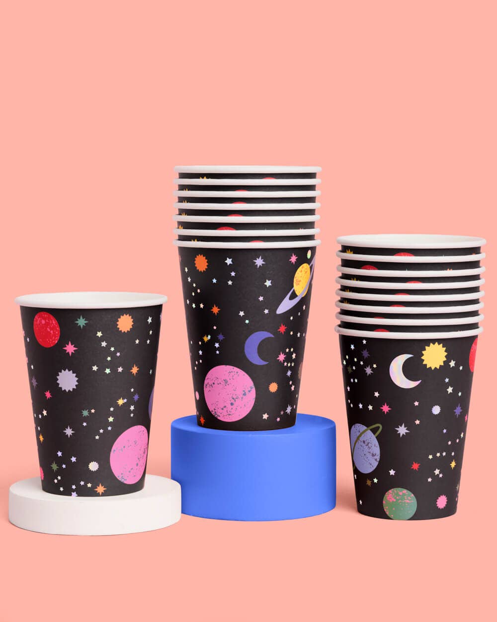 Out of This World Paper Cups (16pc) - bubblegum market