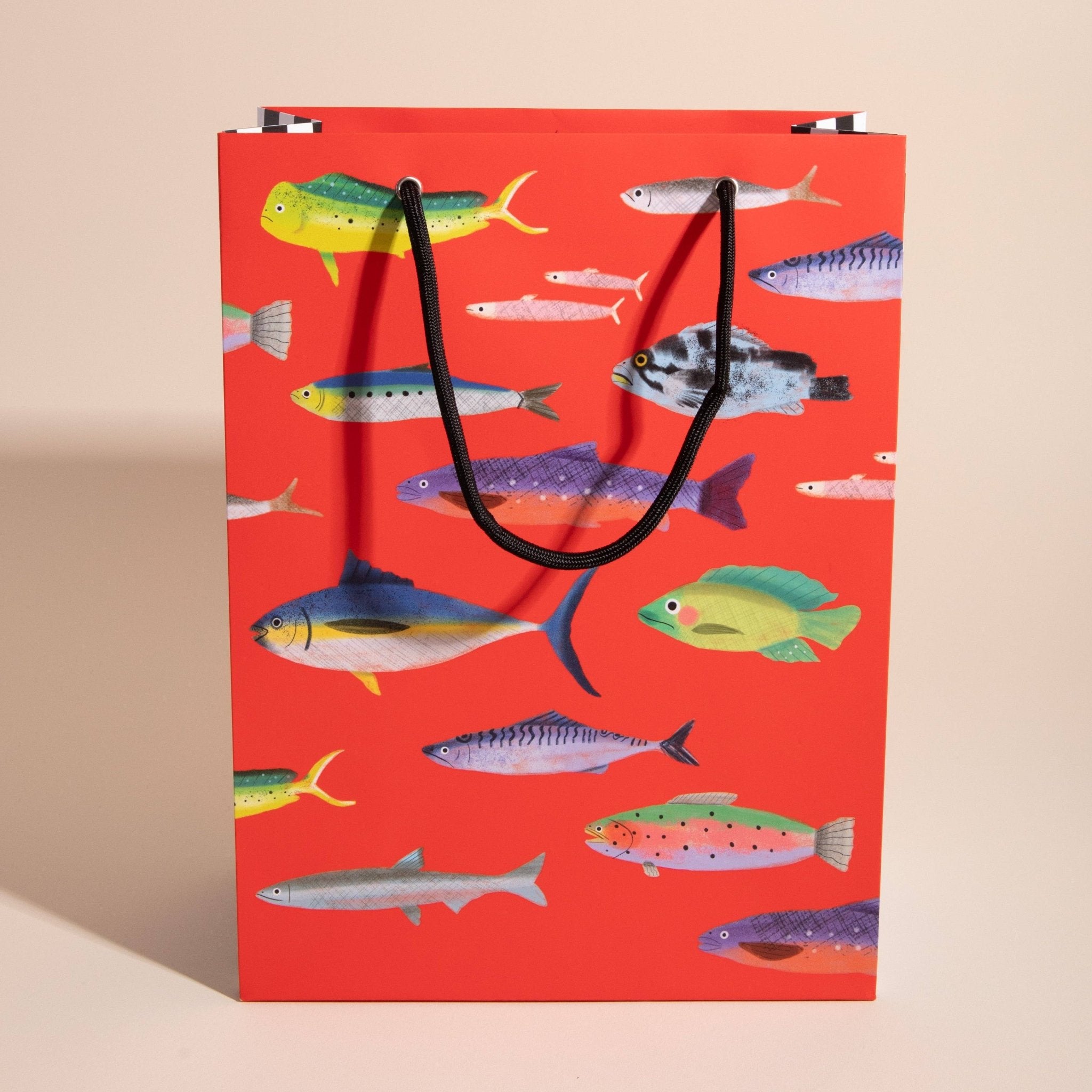 PACK OF FISH Large Gift Bag - bubblegum market