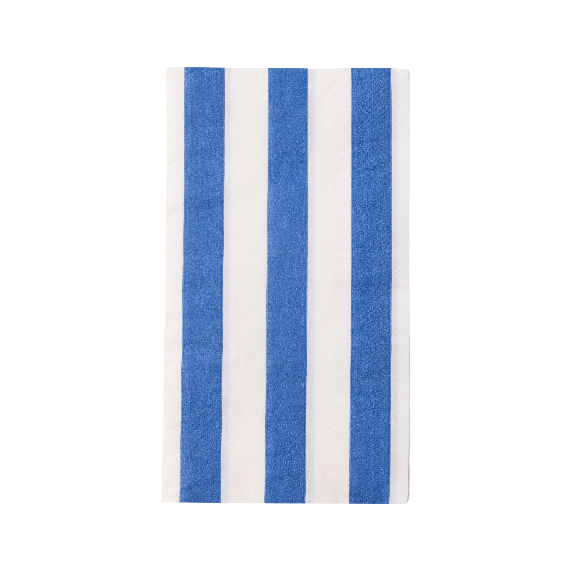 Palisades Blue Signature Cabana Stripe Guest Towel Napkins - bubblegum market