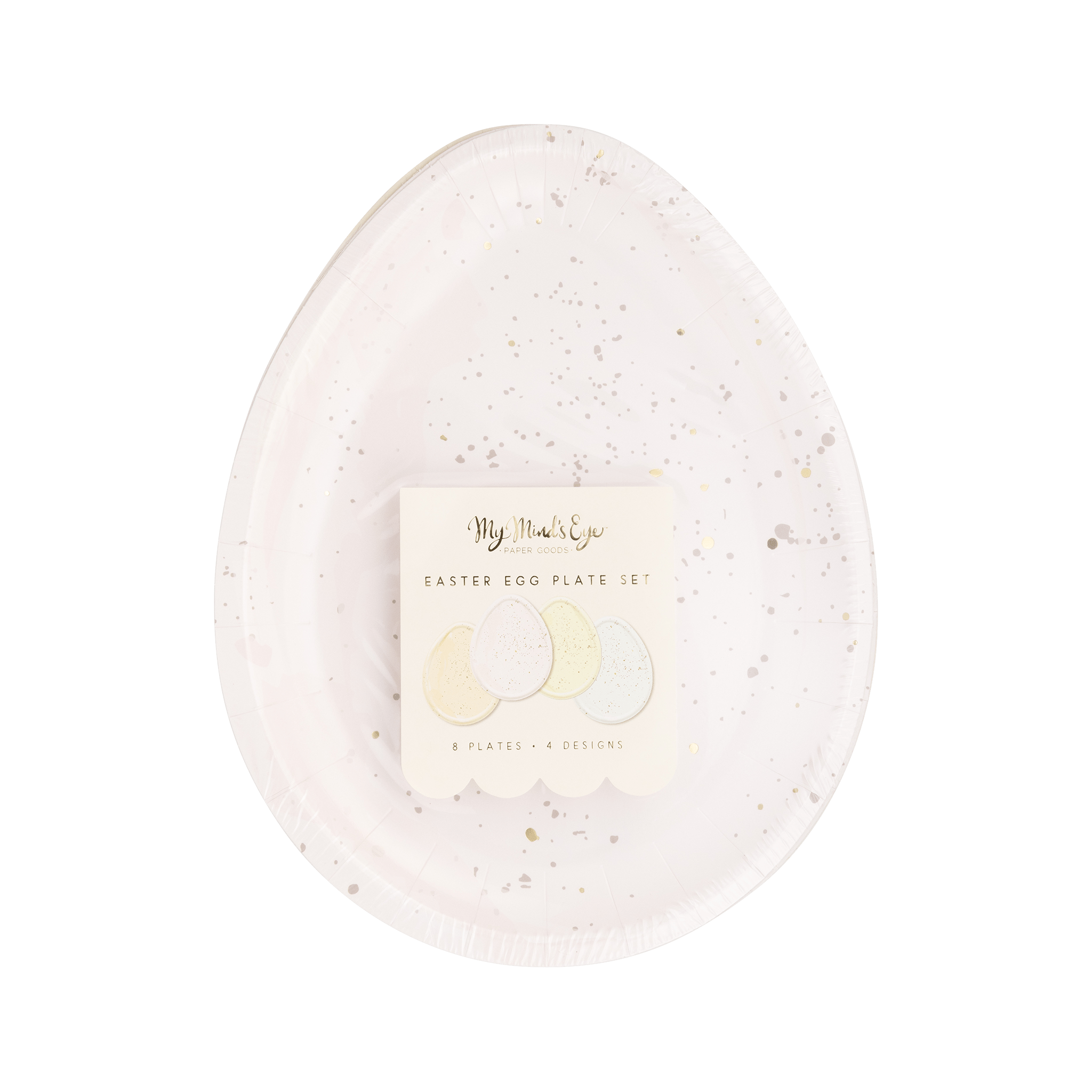 Pastel Easter Egg Plates 9" - bubblegum market