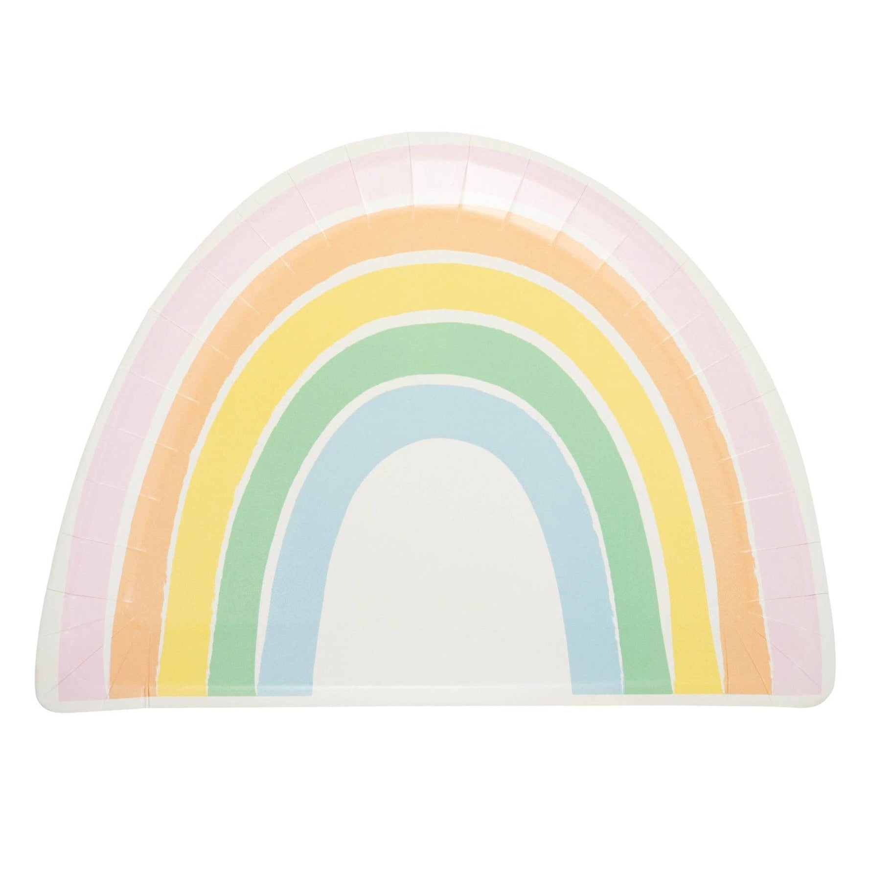 Pastel Rainbow - Shaped Plates 10" - bubblegum market
