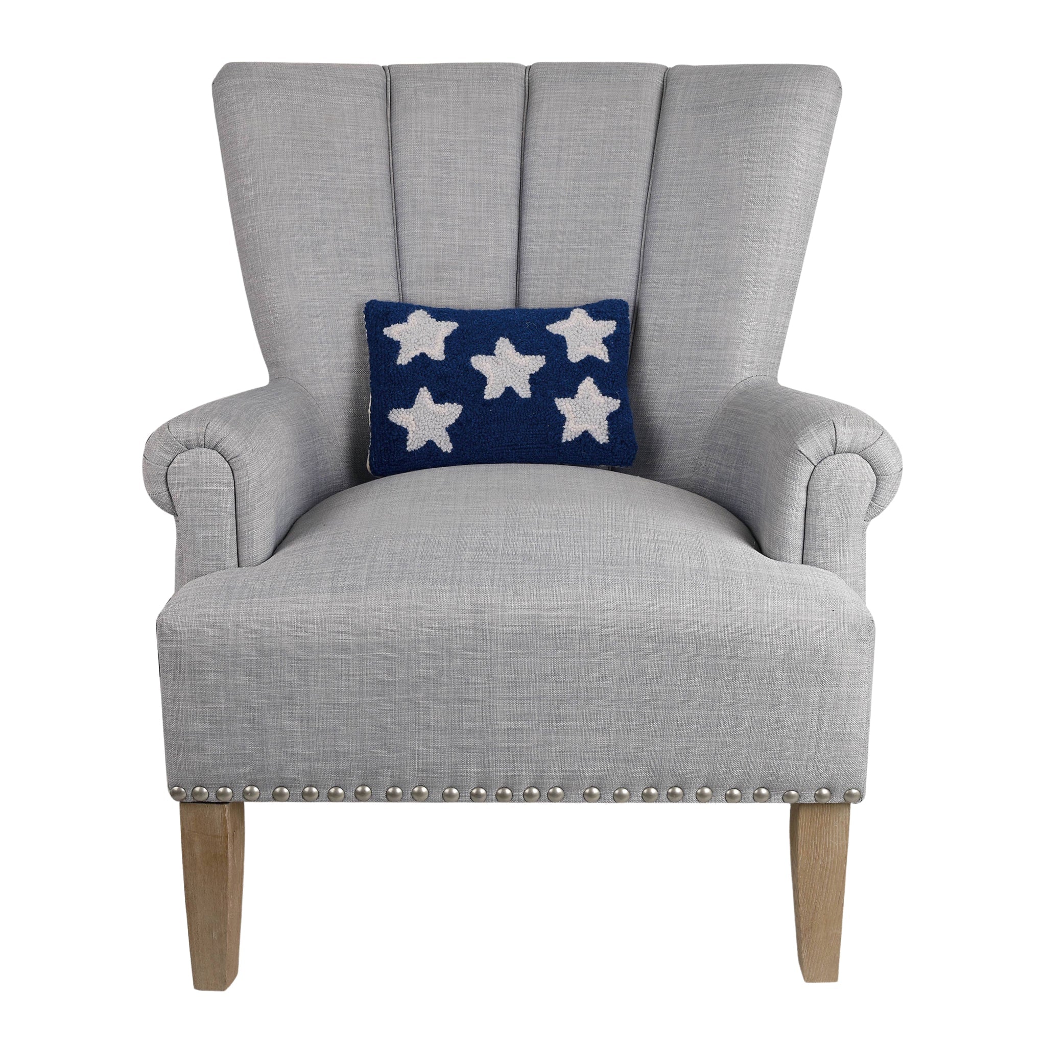 Patriotic Stars Hook Pillow - bubblegum market