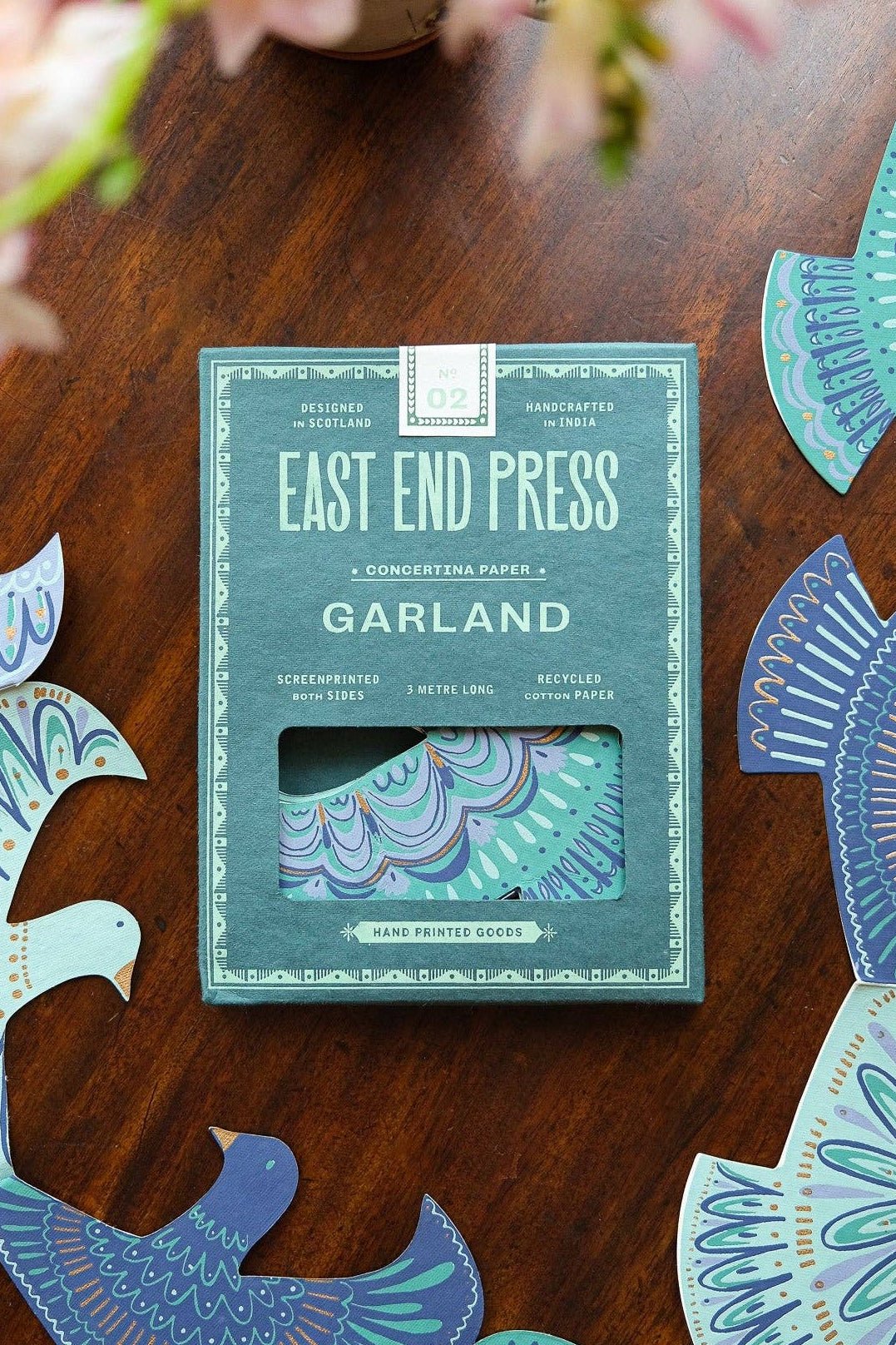 Peace Doves Concertina Garland - bubblegum market