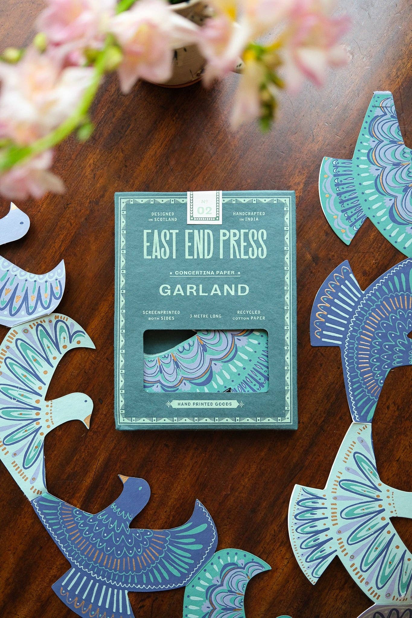 Peace Doves Concertina Garland - bubblegum market