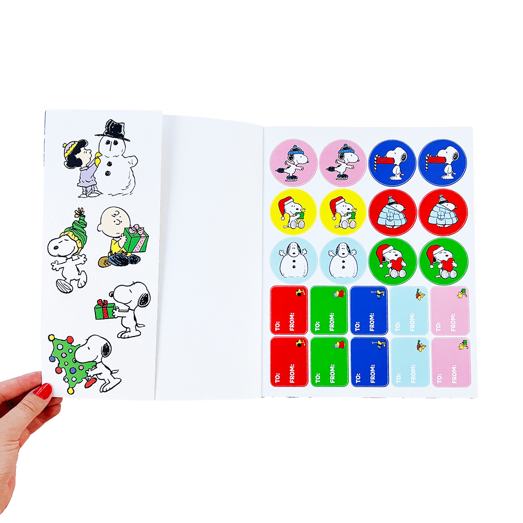 Peanuts Holiday Wrapping Paper Book - bubblegum market