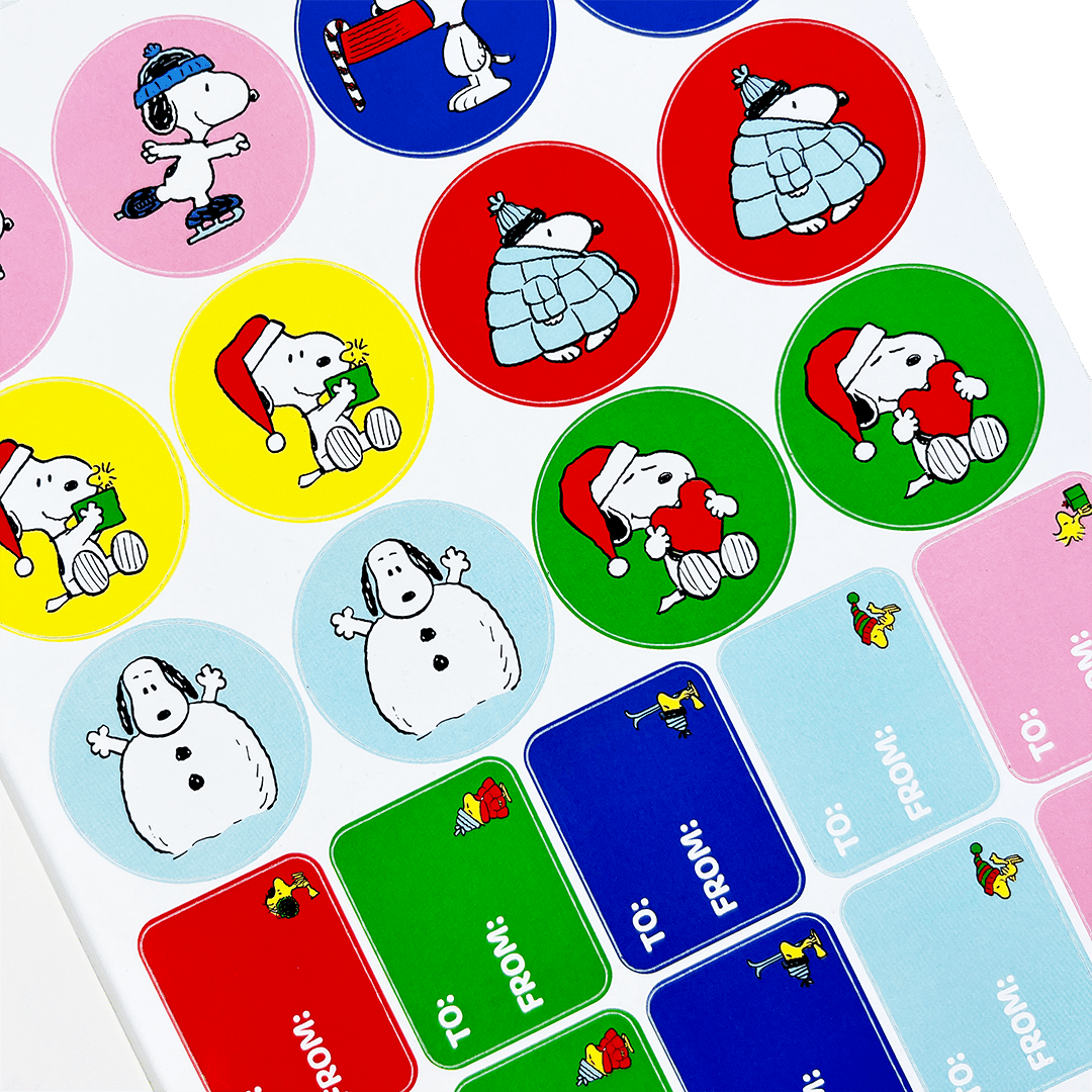 Peanuts Holiday Wrapping Paper Book - bubblegum market