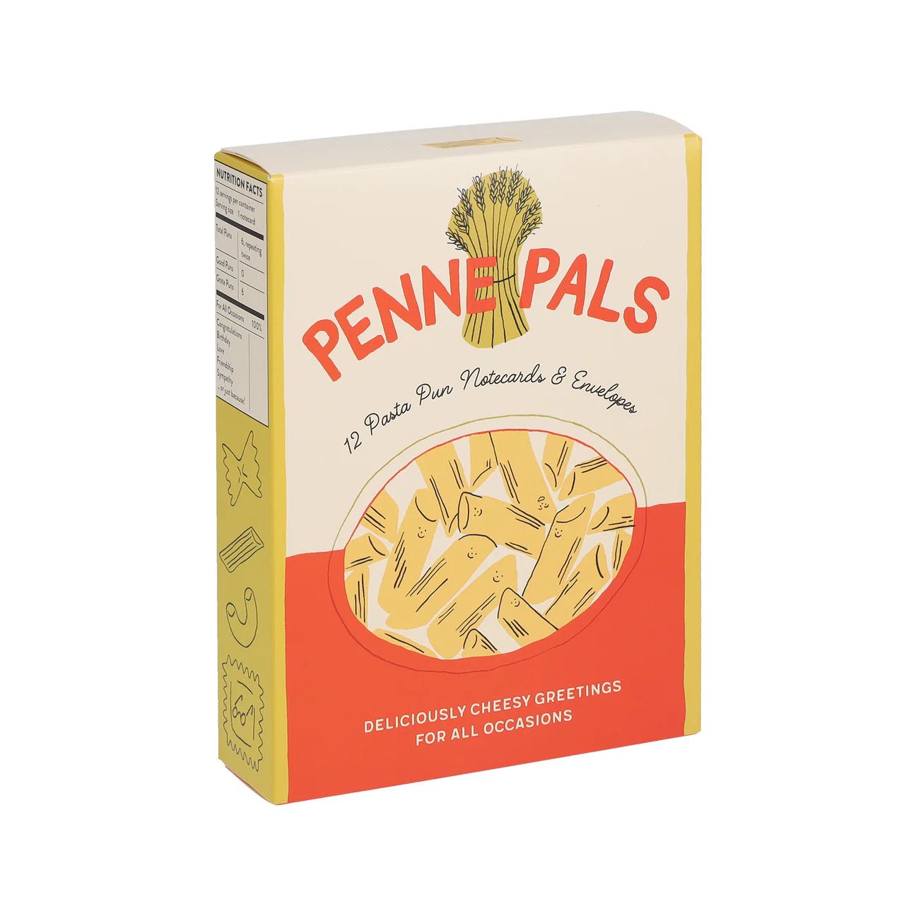 Penne Pals Notecard Set - bubblegum market