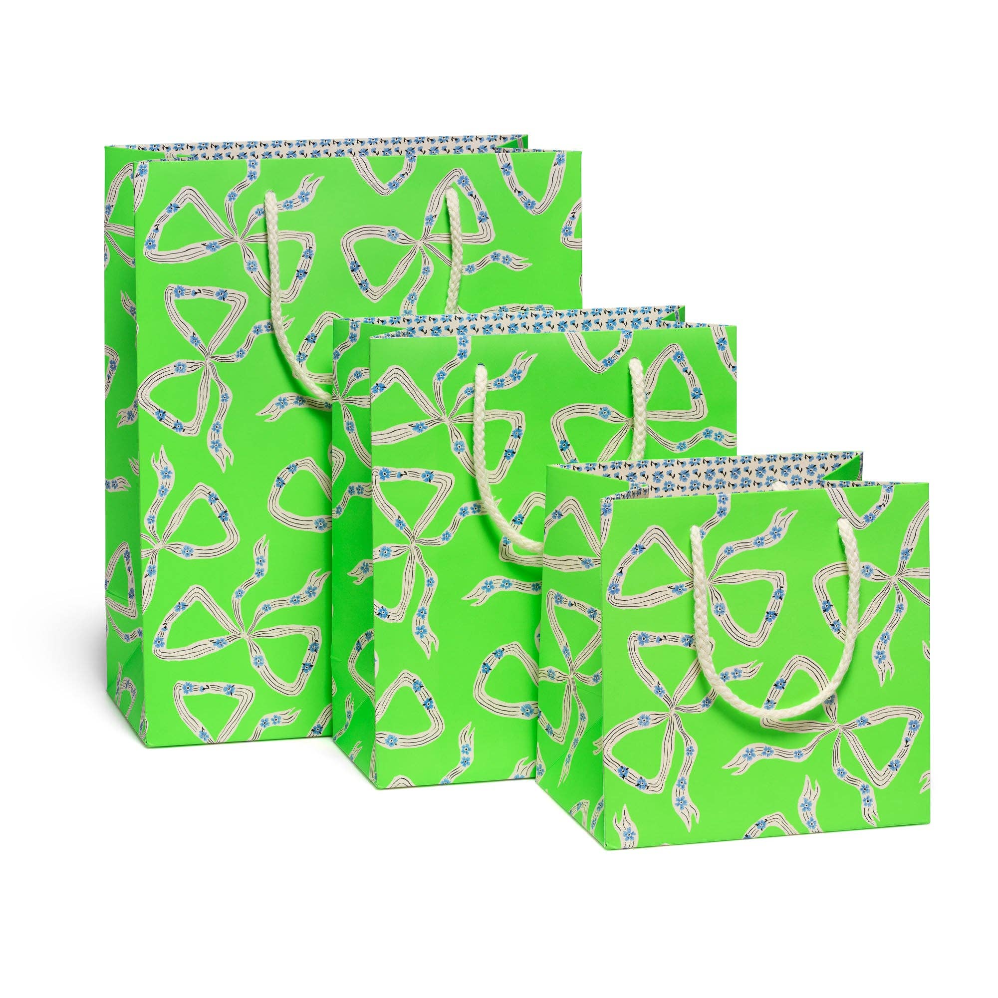 Perfect Bow Large Gift Bag - bubblegum market