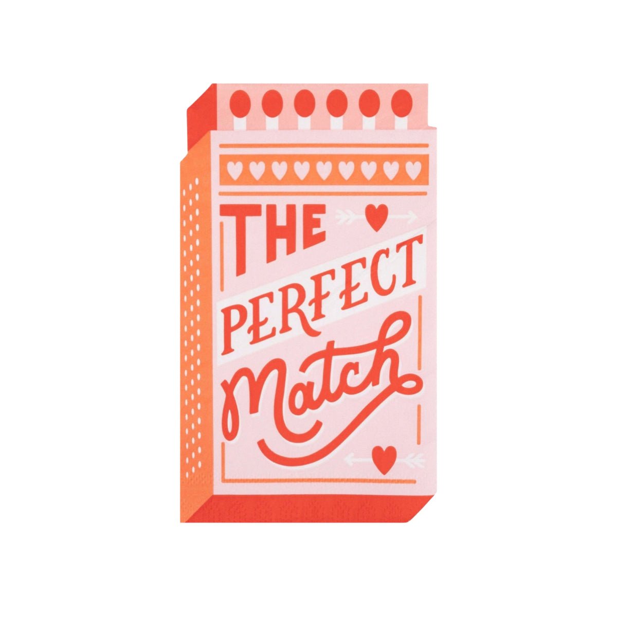 Perfect Match Paper Napkins - bubblegum market